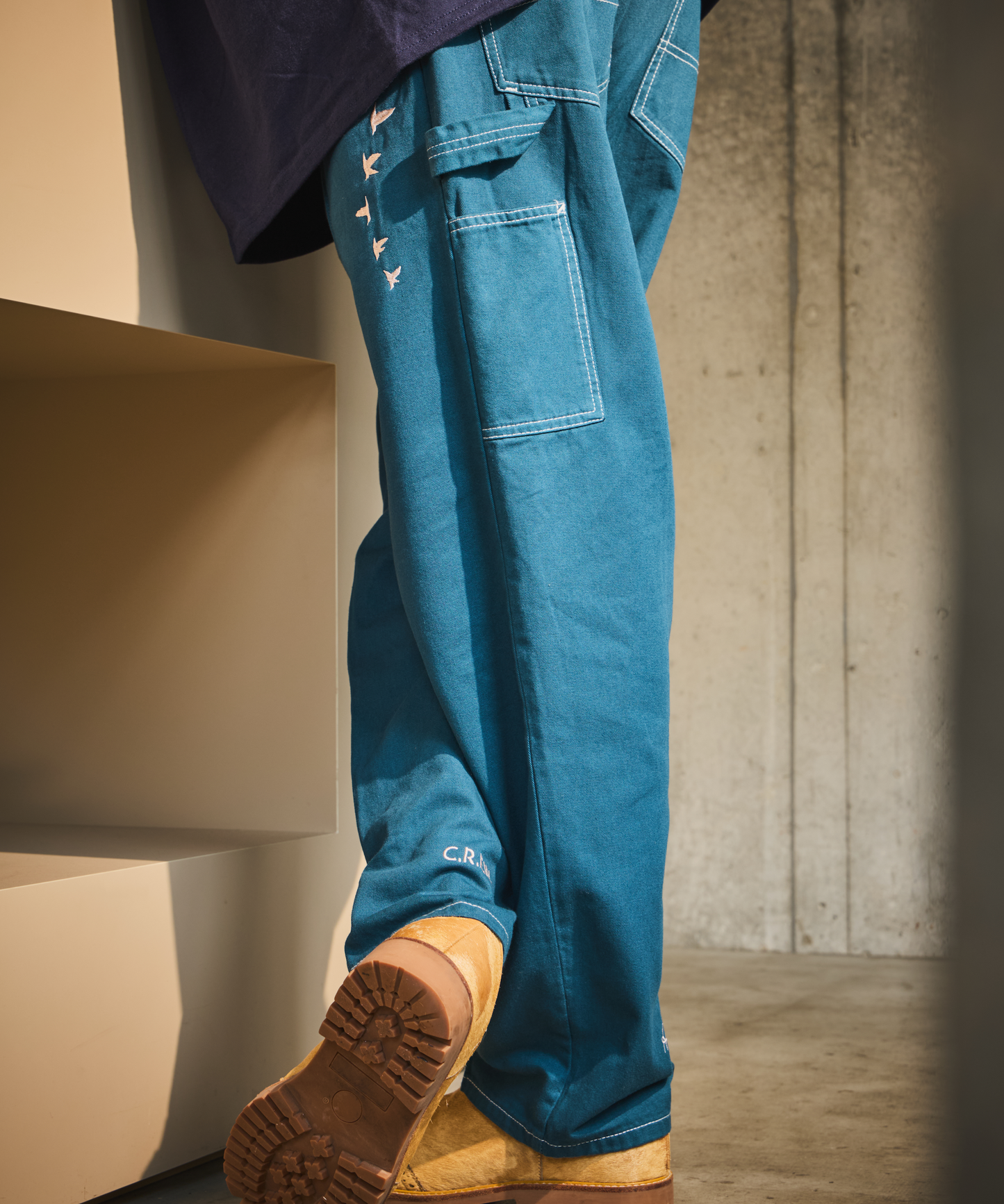 x harlow SCOOPER'S UNIFORM / LES HALLES PAINTER / FOREST(NAVY)