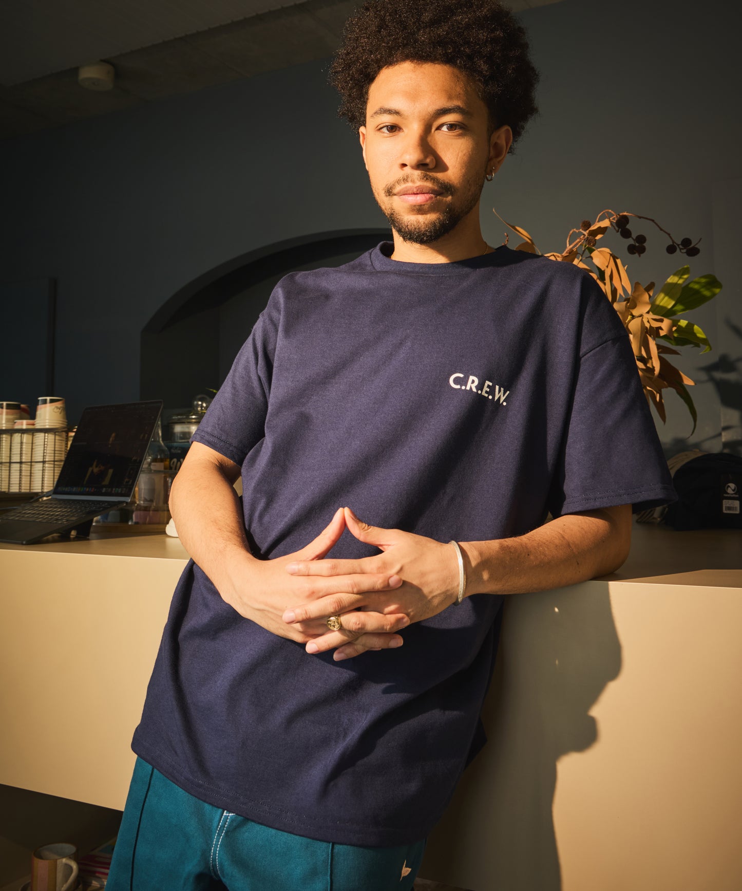 x harlow SCOOPER'S UNIFORM / CREW TEE