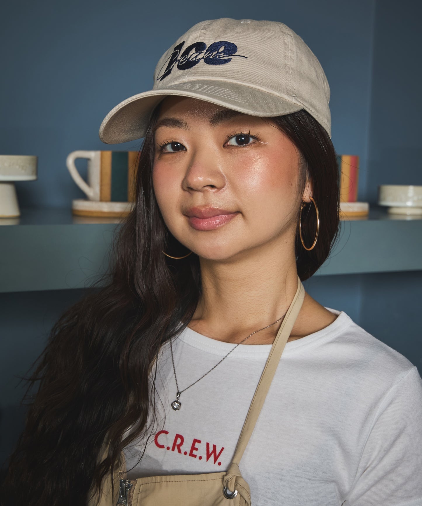 x harlow SCOOPER'S UNIFORM / CREW baseball cap