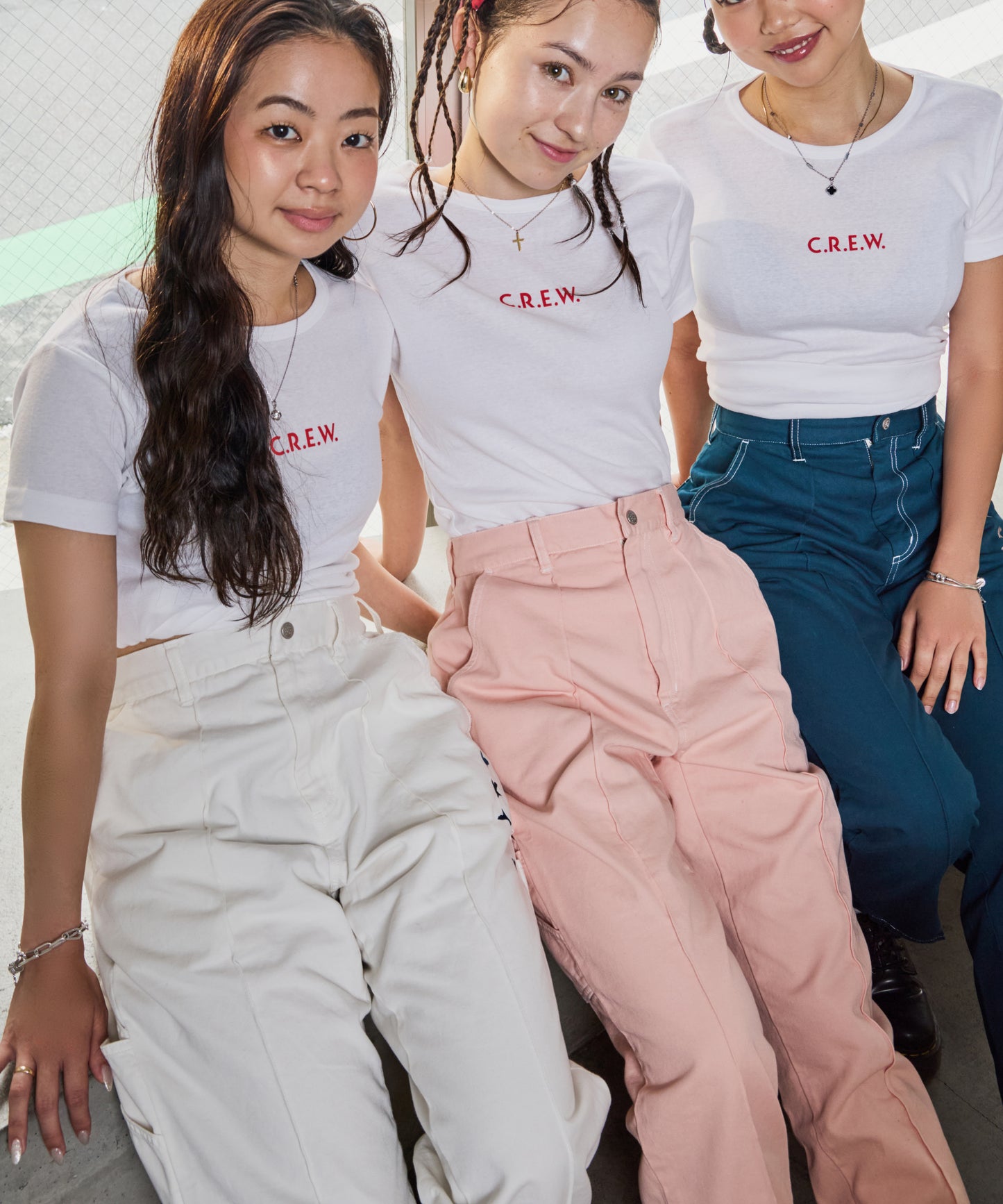 x harlow SCOOPER'S UNIFORM / LES HALLES PAINTER / CREAM