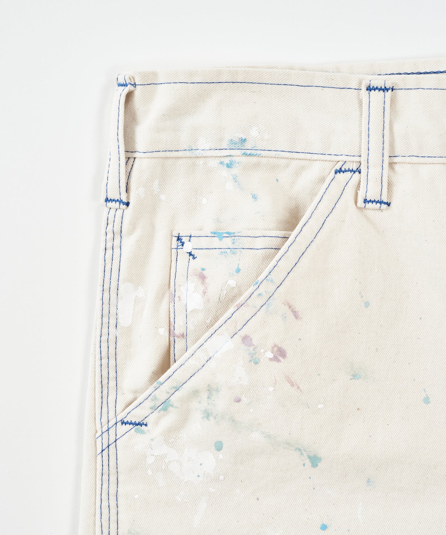 CHARIE PANTS THE ORIGINAL / VINTAGE WASH w PAINT / FADE NATURAL
