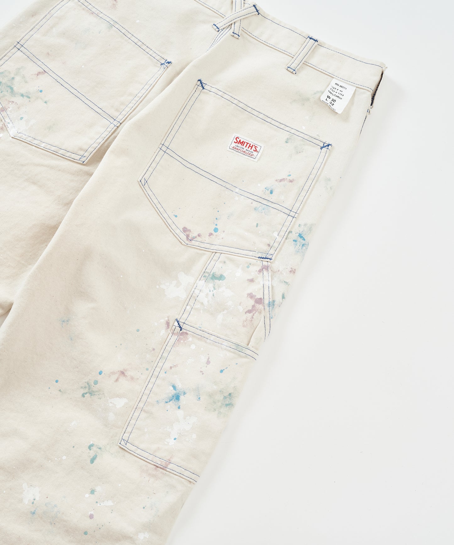 CHARIE PANTS THE ORIGINAL / VINTAGE WASH w PAINT / FADE NATURAL