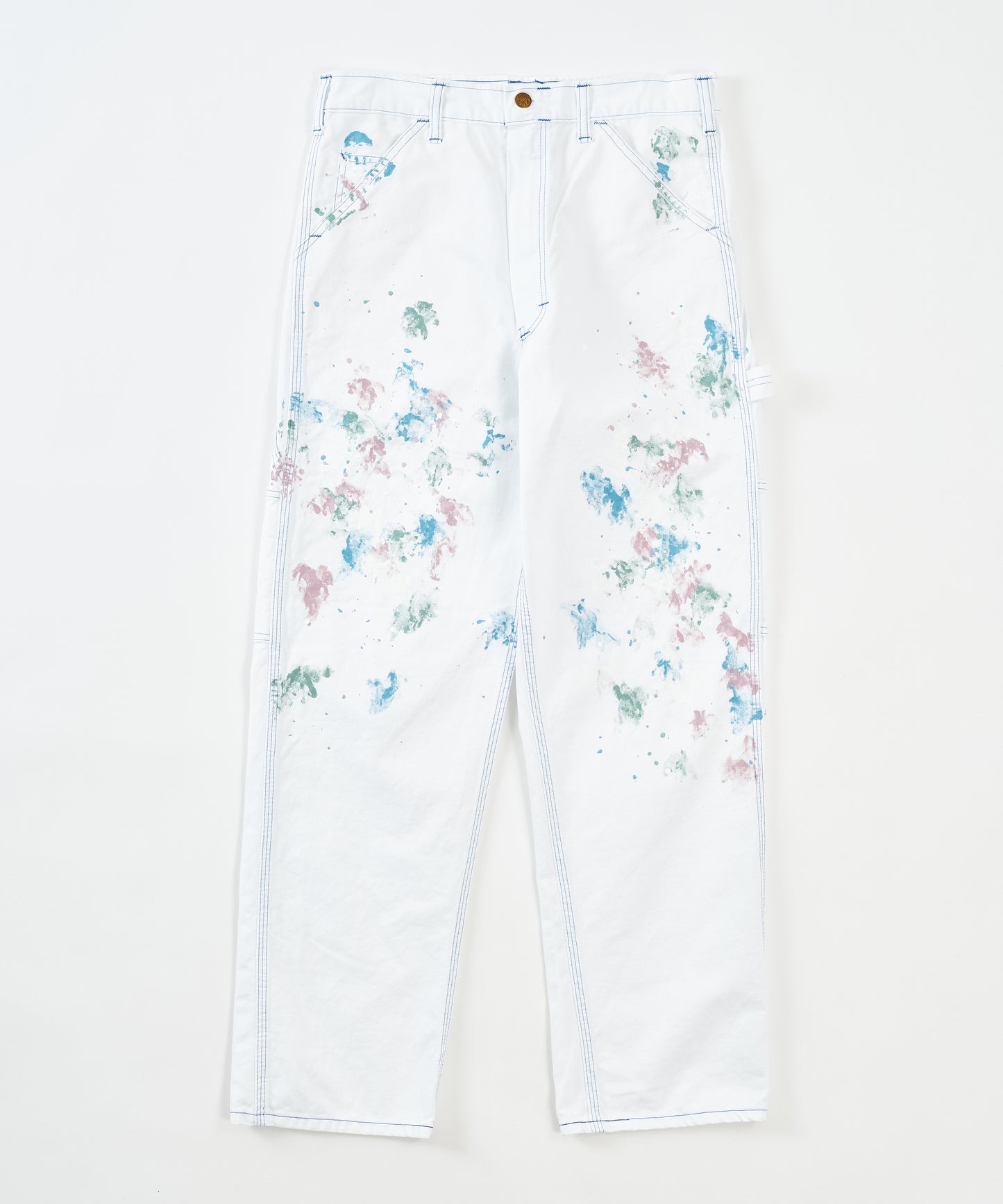 CHARIE PANTS THE ORIGINAL / VINTAGE WASH w PAINT / WHITE PAINT