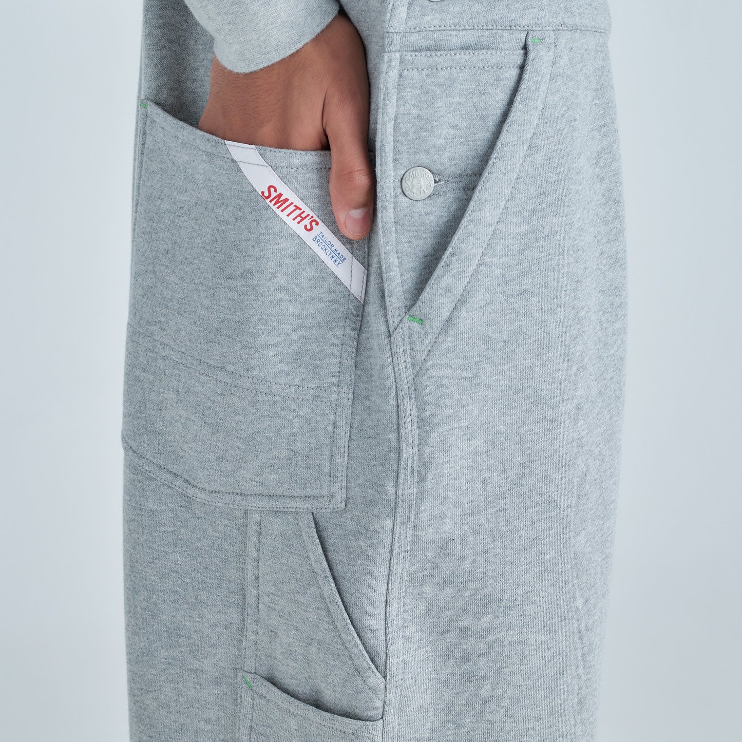 Charlie overall / back fleece Terry