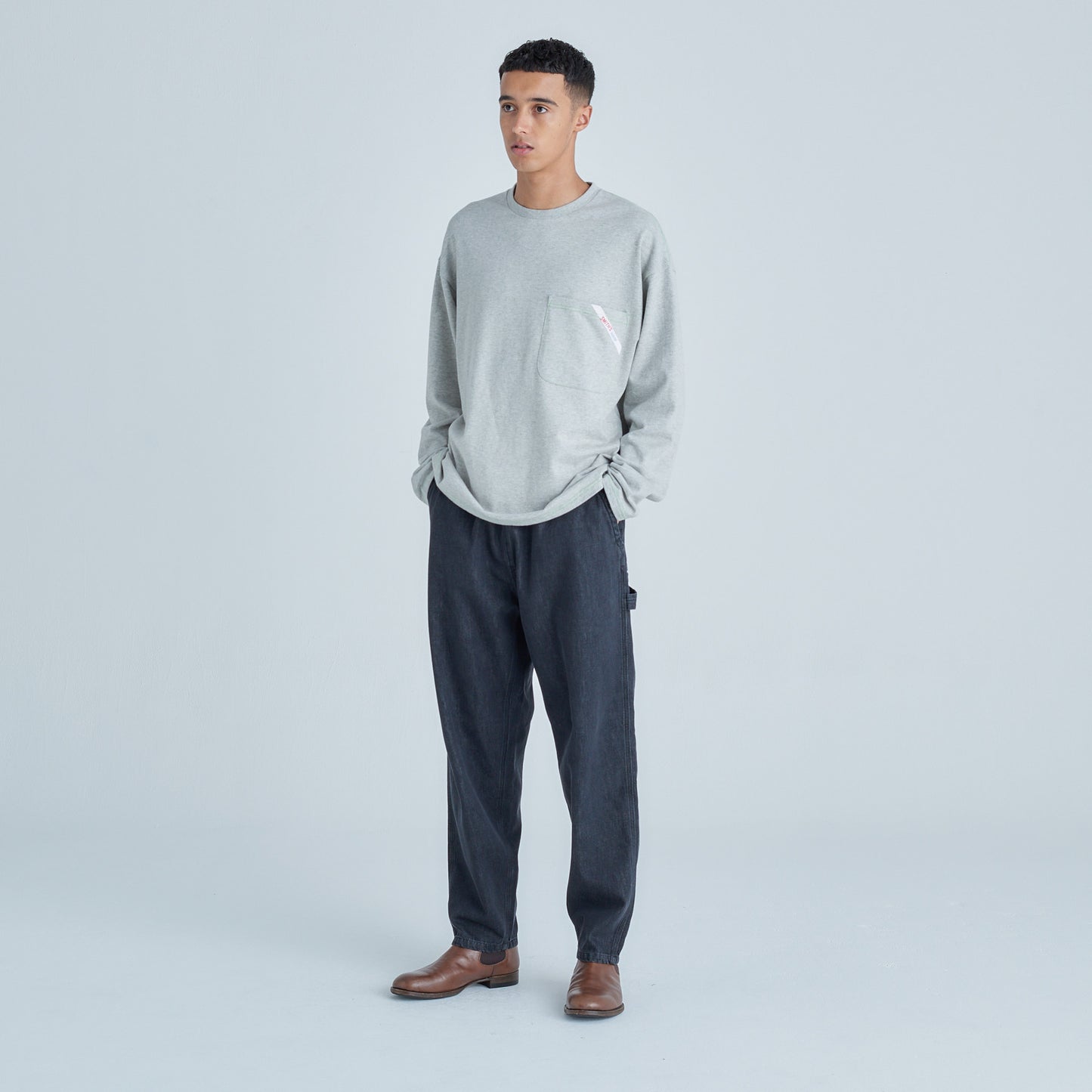 one pocket L/S
