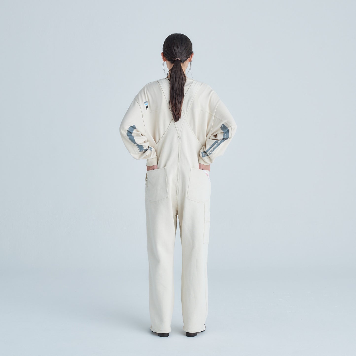 Charlie overall / back fleece Terry