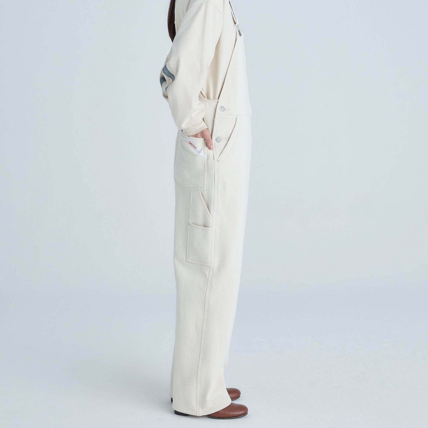 Charlie overall / back fleece Terry