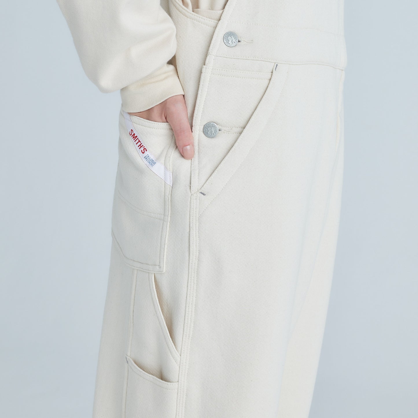 Charlie overall / back fleece Terry