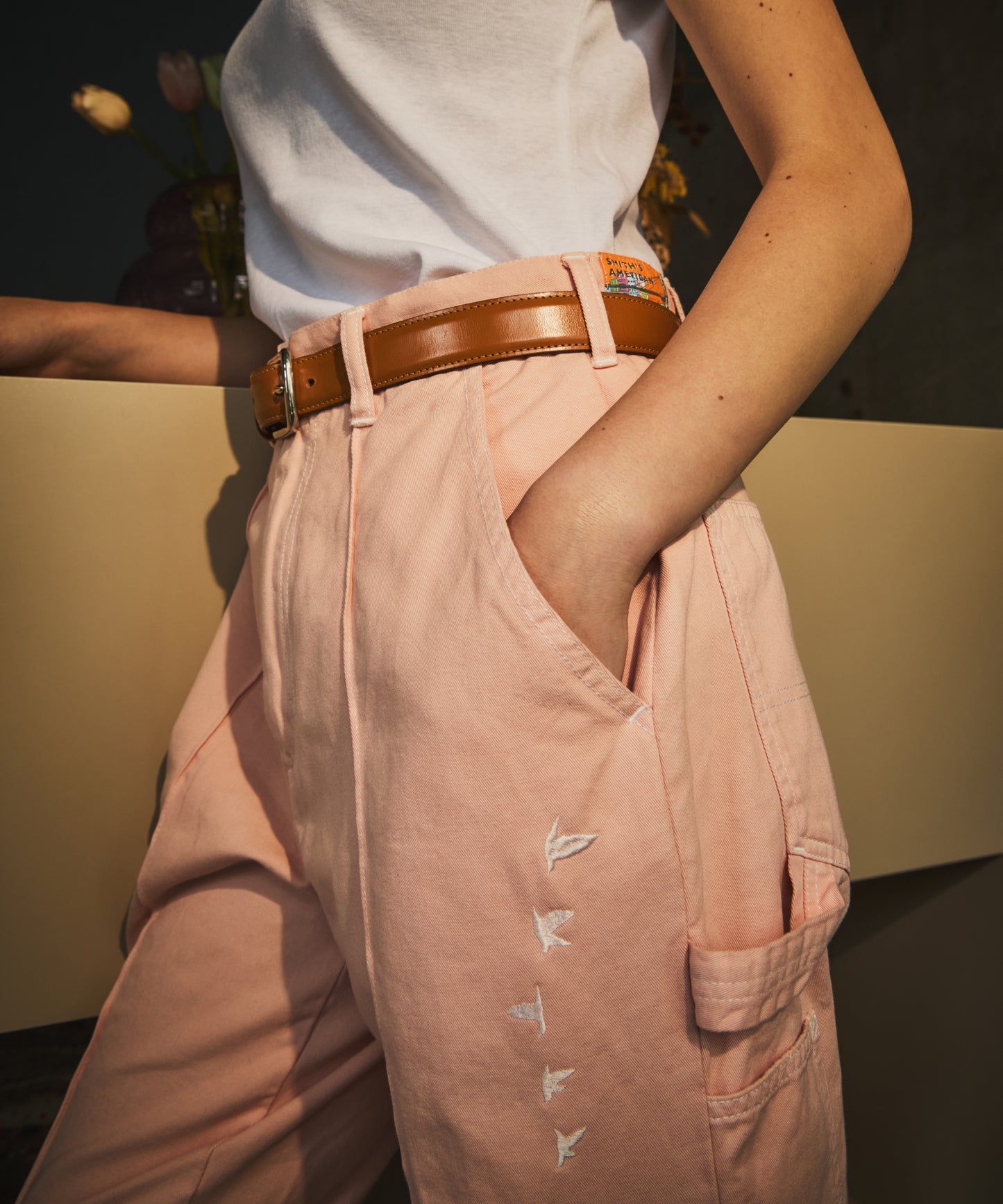 x harlow SCOOPER'S UNIFORM / LES HALLES PAINTER / PINK