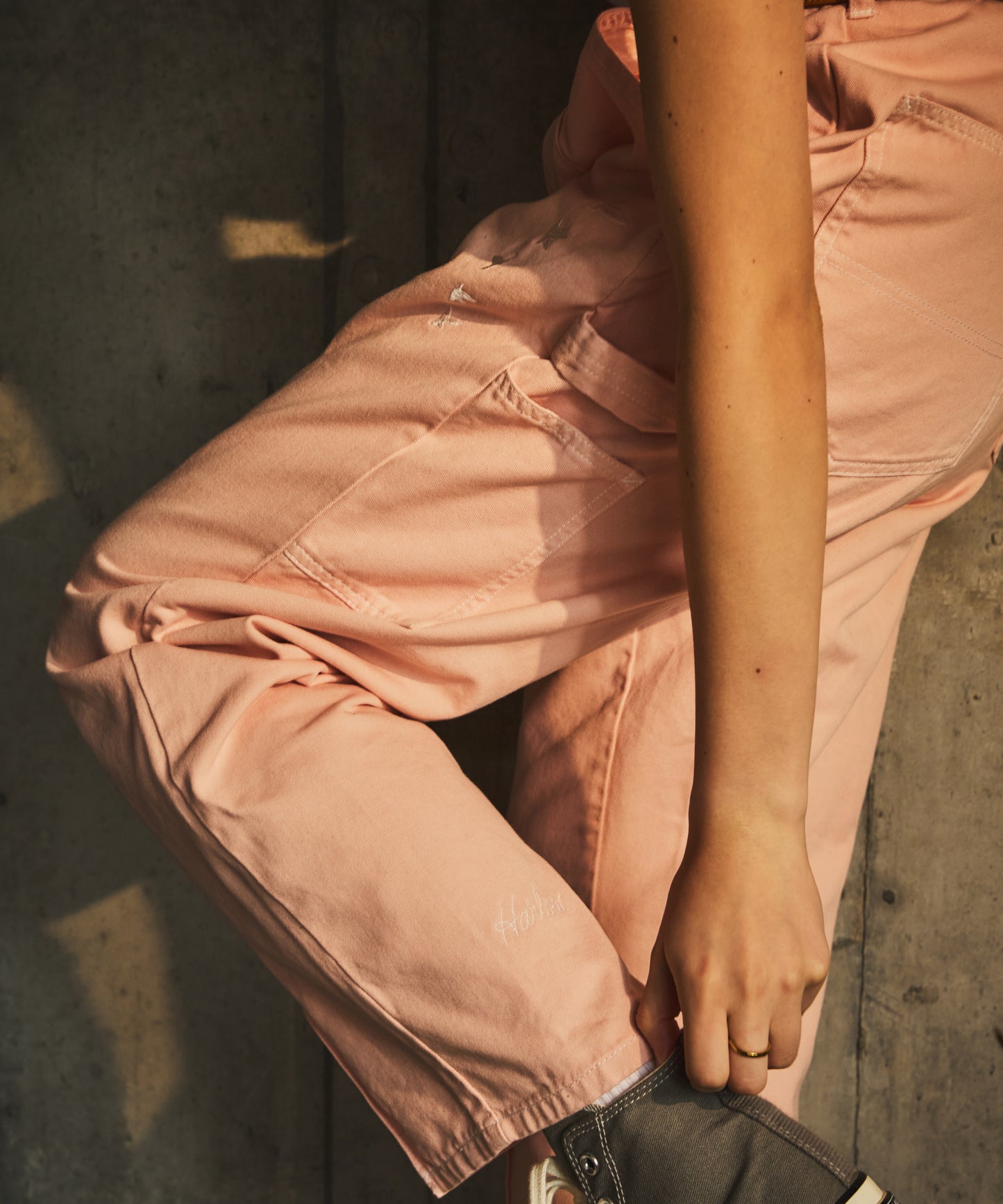 x harlow SCOOPER'S UNIFORM / LES HALLES PAINTER / PINK