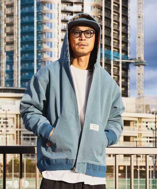 SMITH'S AMERICAN x CONNETT QUILTING LINED DUCK JACKET