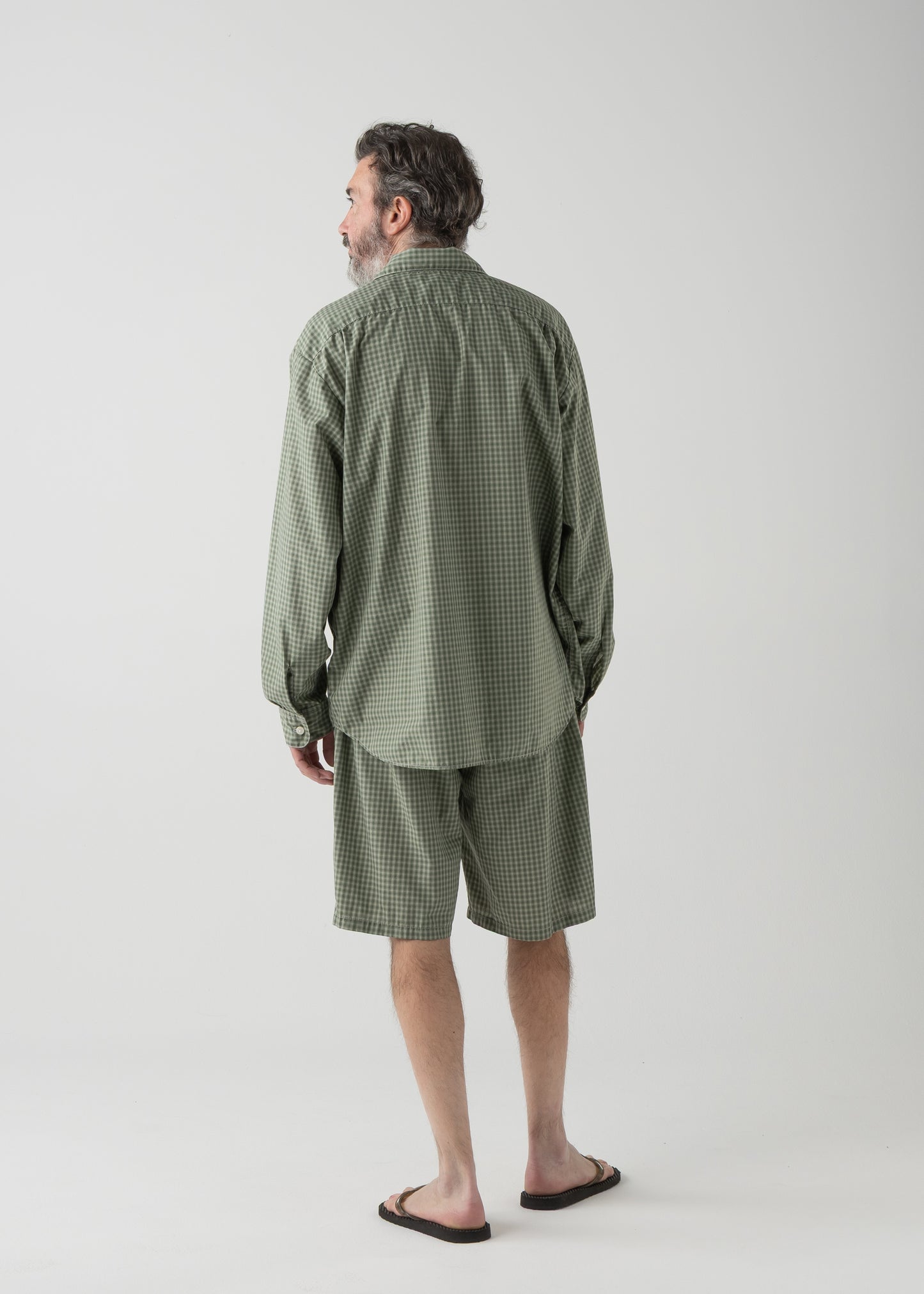 BROOKLYN work shirts  / T/C American plaid [OLIVE]