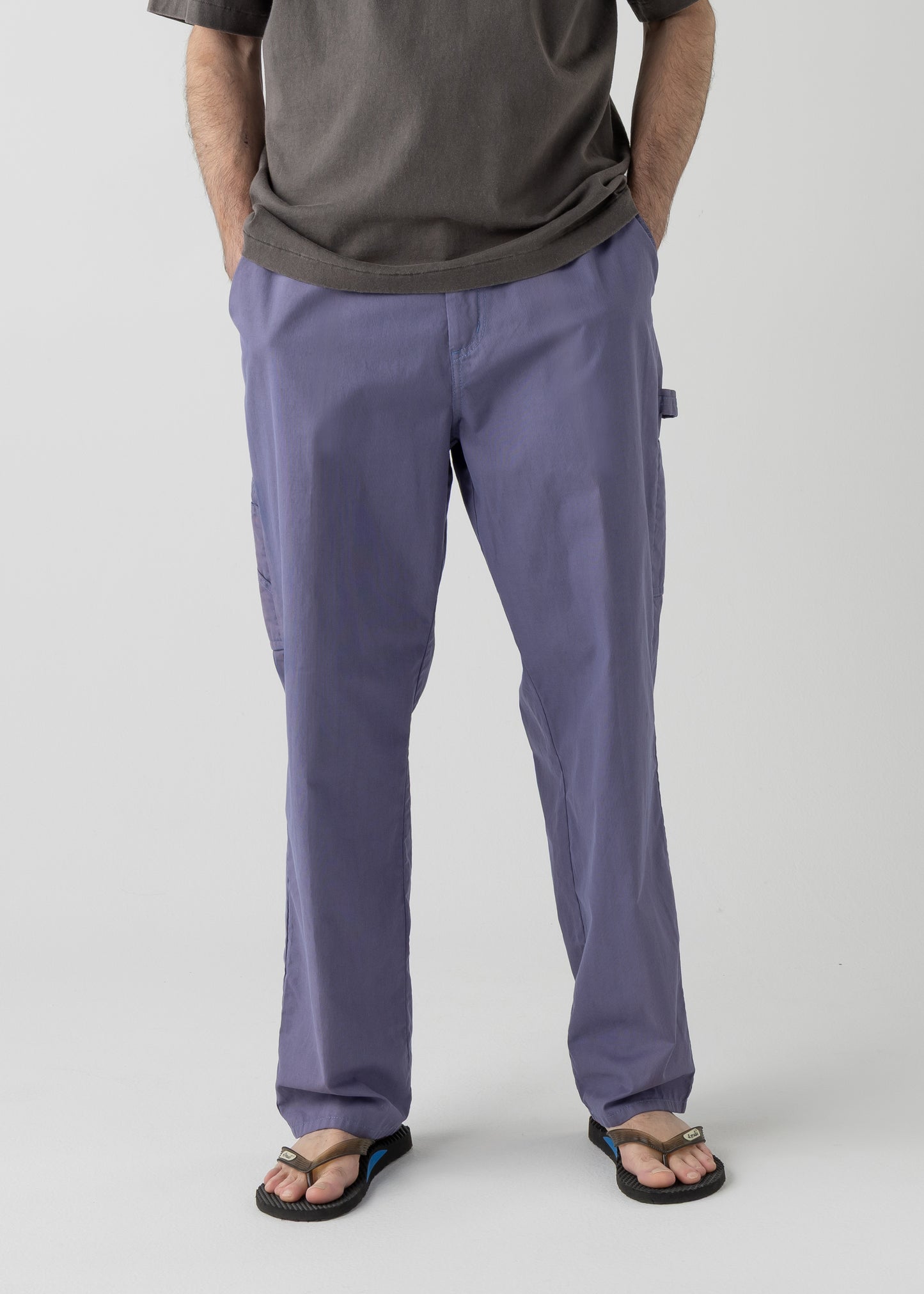 "LES HALLES" painter / cotton cordlane  [NAVY]