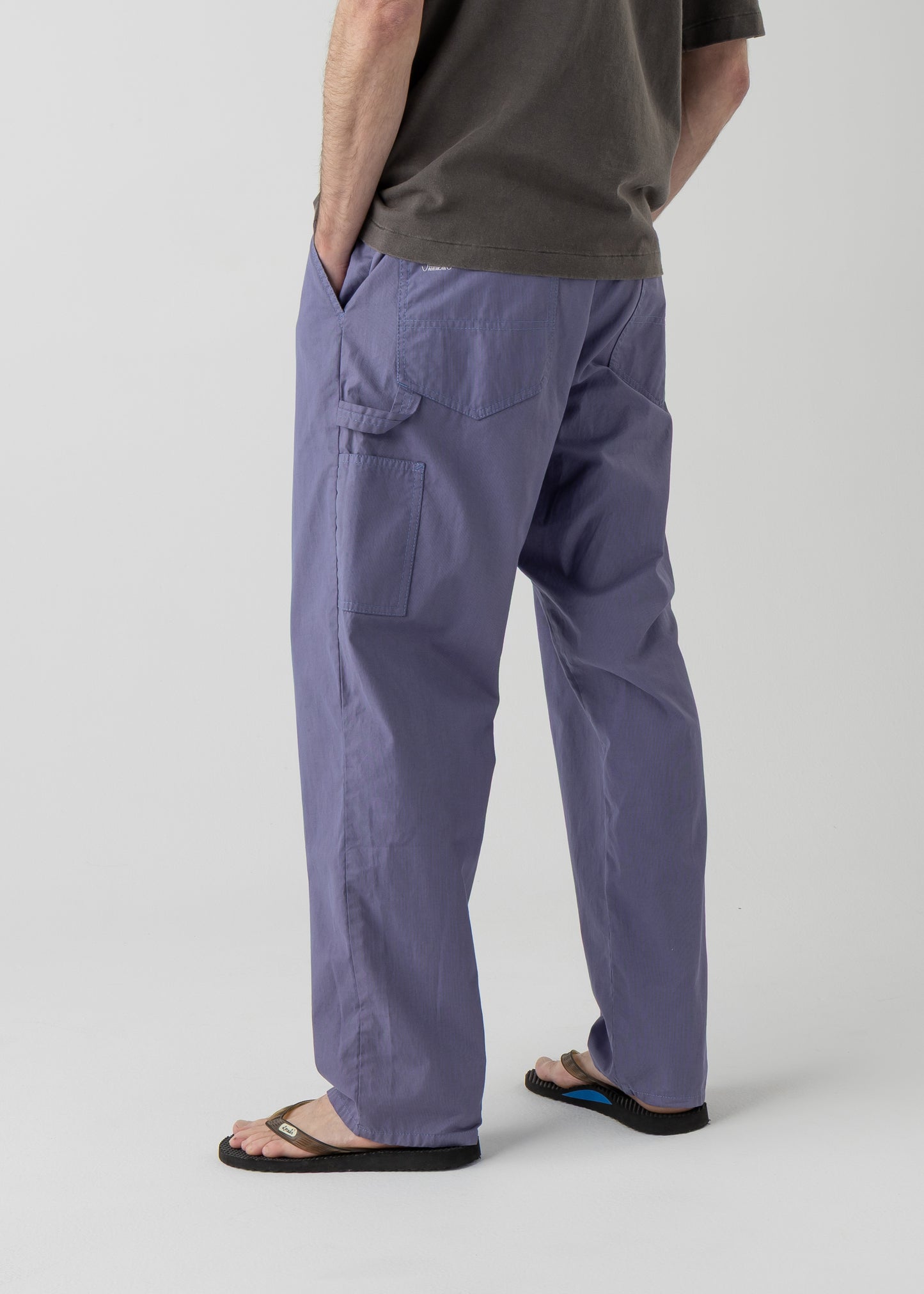 "LES HALLES" painter / cotton cordlane  [NAVY]