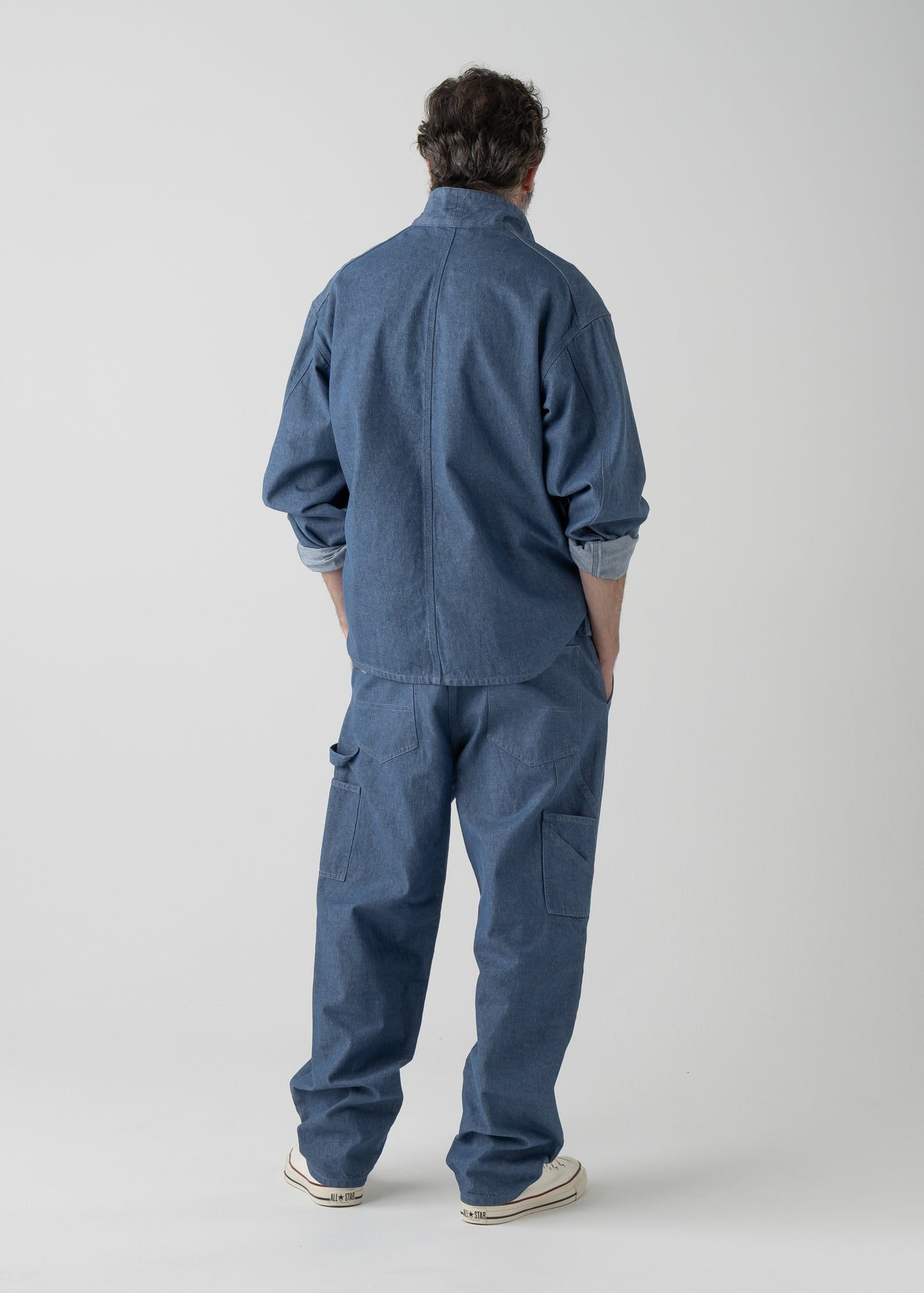 "LES HALLES" painter / 10oz color denim [BLUE DENIM]