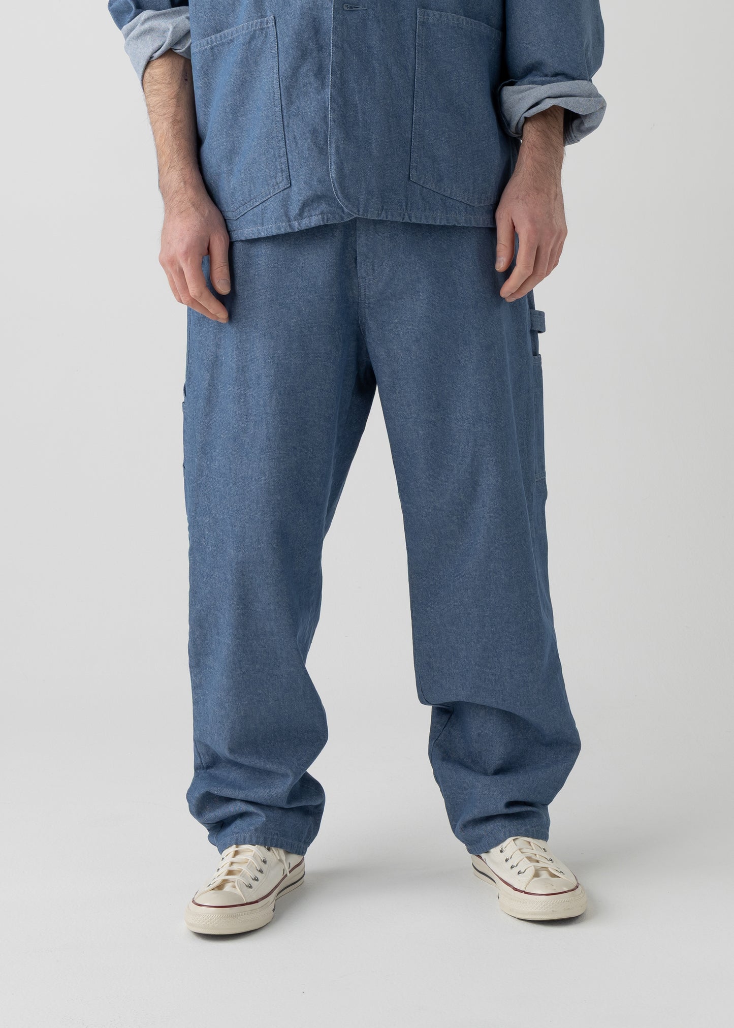 "LES HALLES" painter / 10oz color denim [BLUE DENIM]