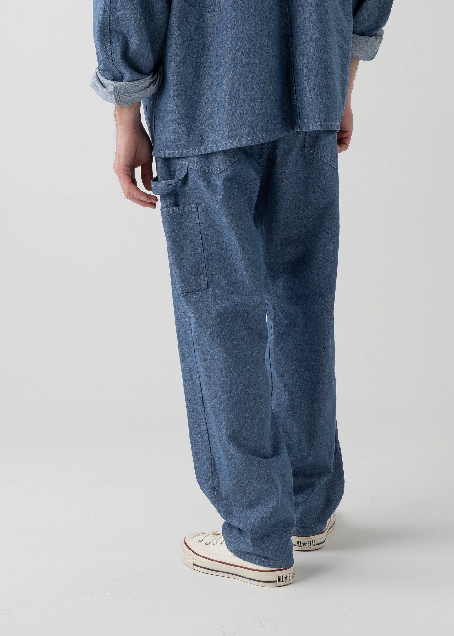 "LES HALLES" painter / 10oz color denim [BLUE DENIM]