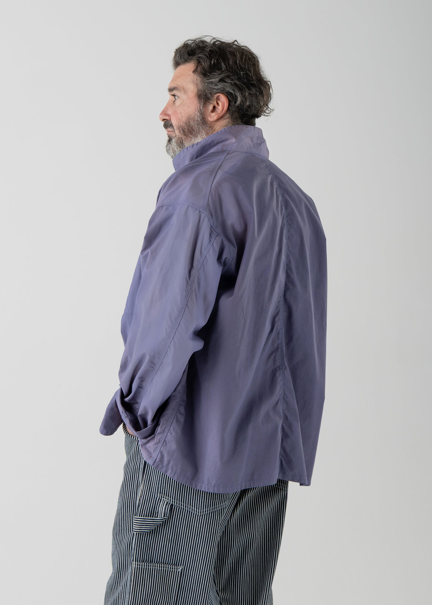 LES HALLES coverall /  cotton cordlane  [NAVY]