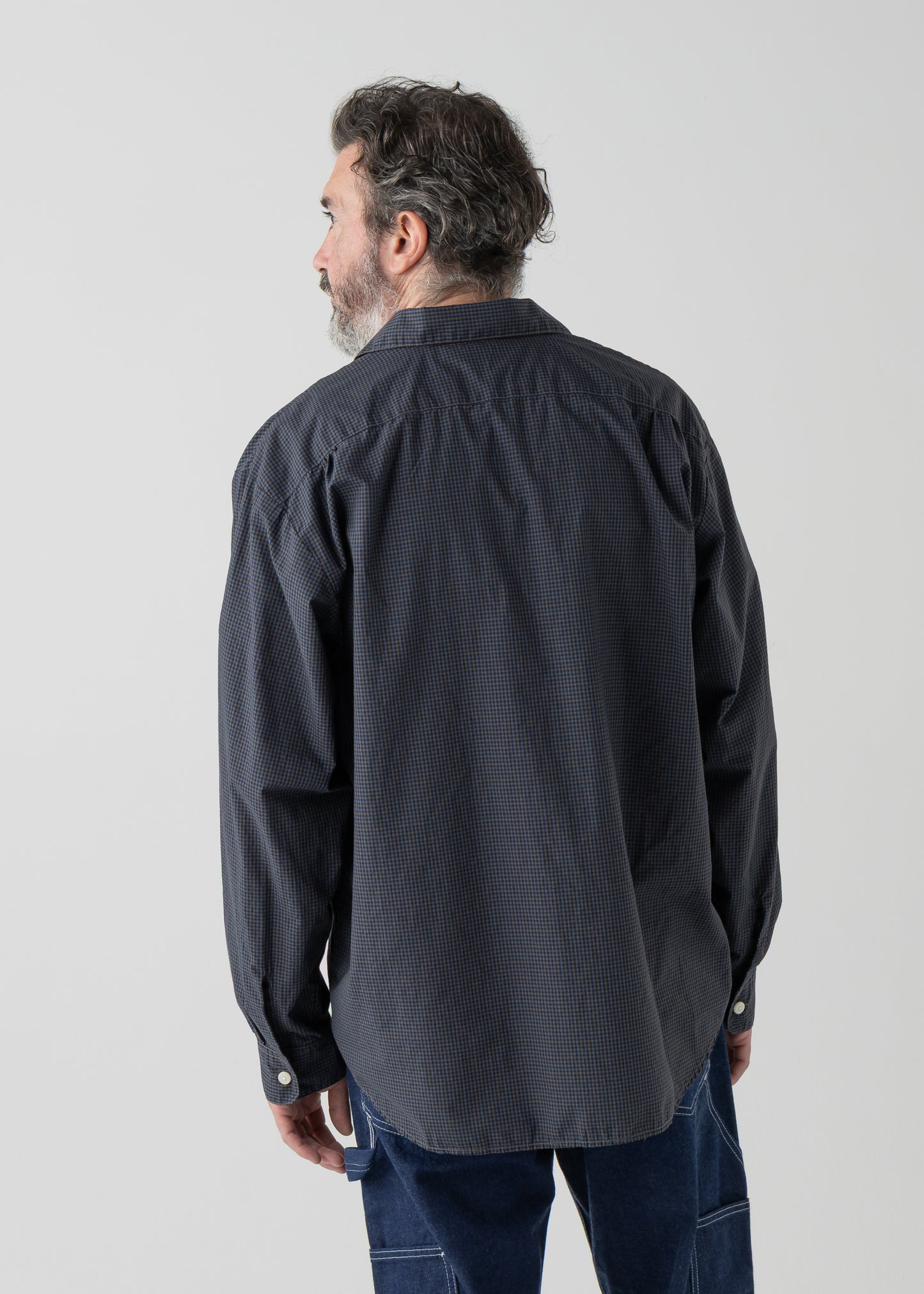 BROOKLYN work shirts  / T/C American plaid [NAVY]