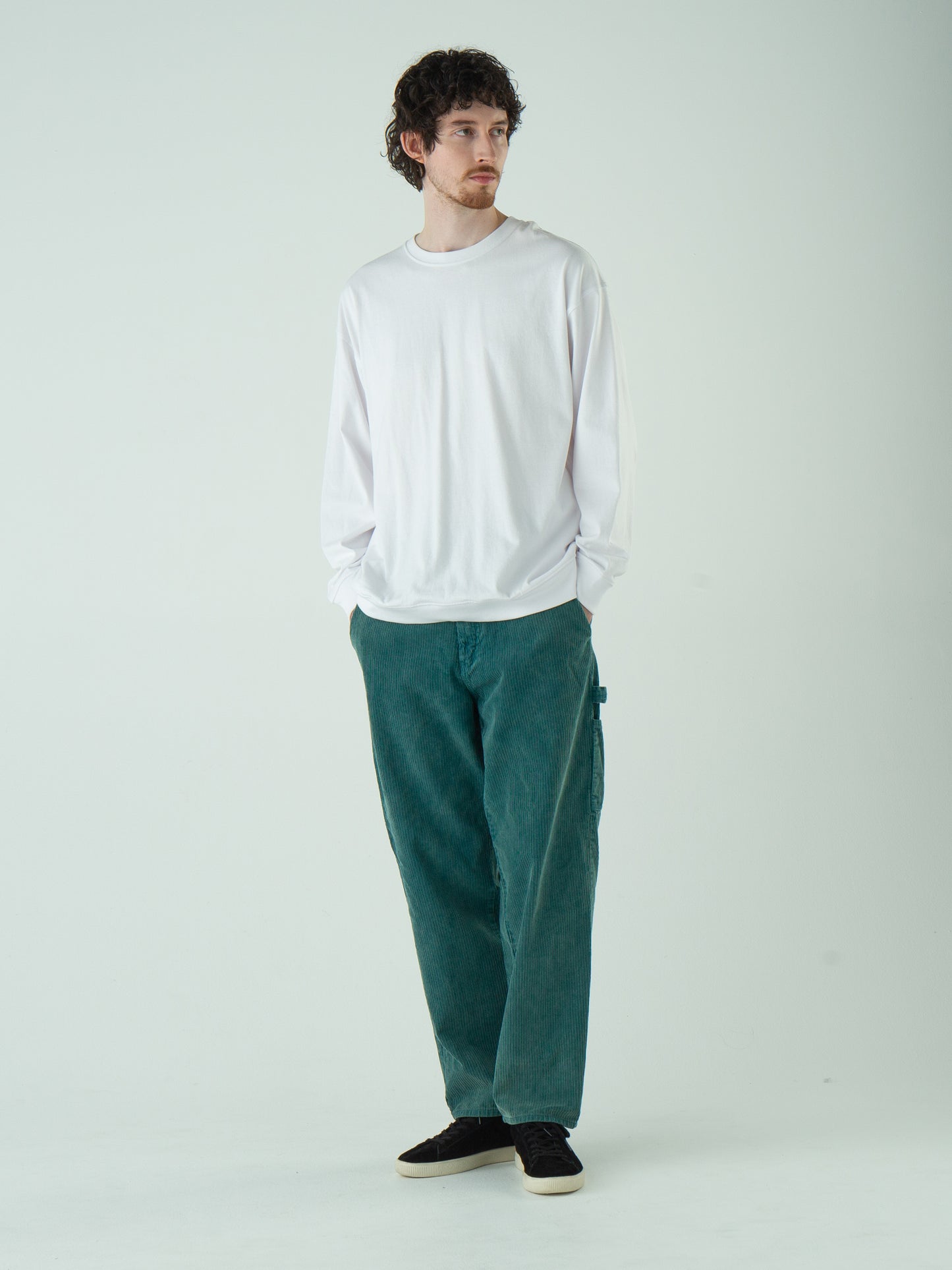 "LES HALLES" painter / uneven cord  [JADE]