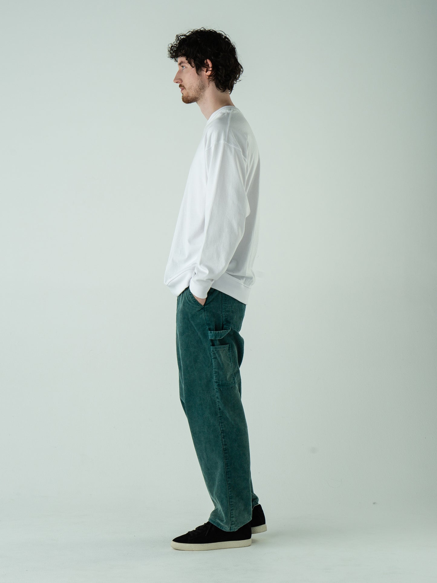 "LES HALLES" painter / uneven cord  [JADE]