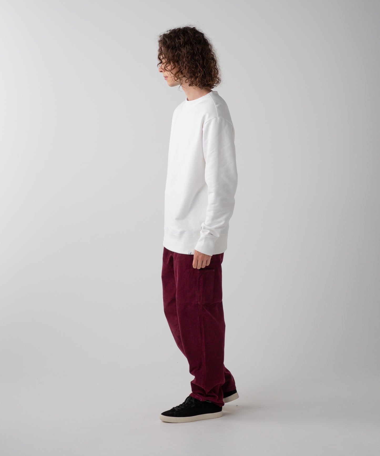 LES HALLES boatneck sweat  [off white]