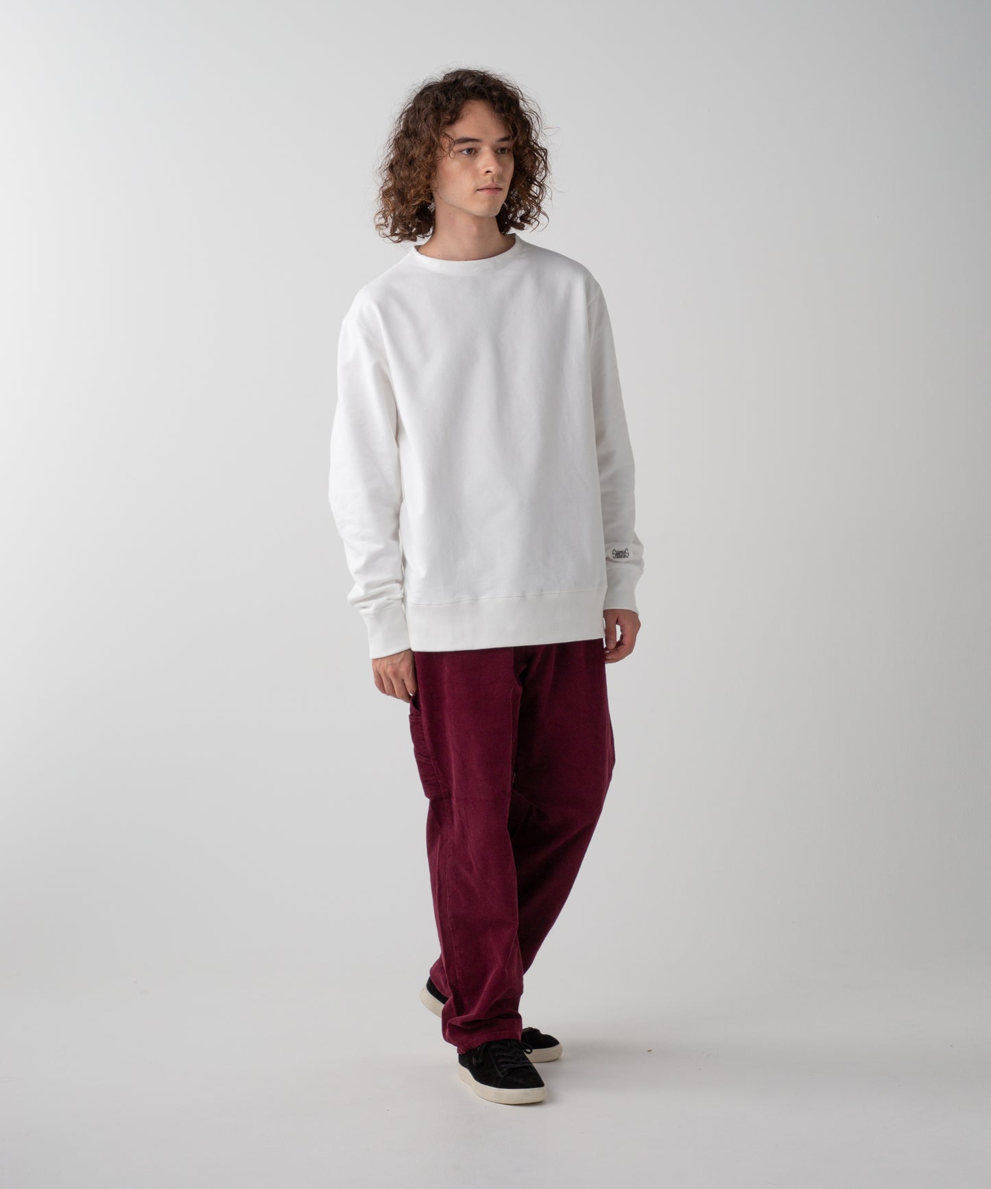 LES HALLES boatneck sweat  [off white]