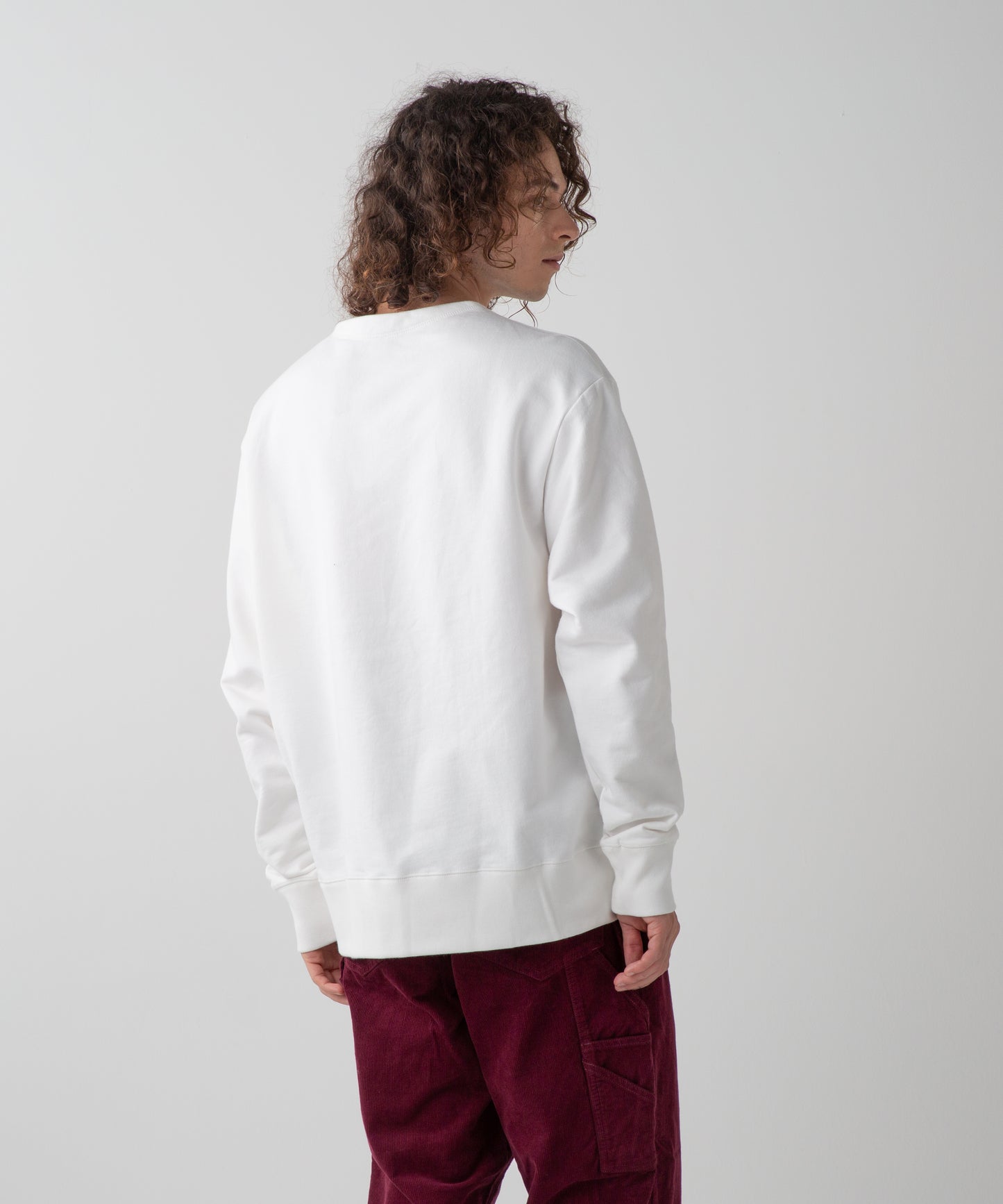 LES HALLES boatneck sweat  [off white]