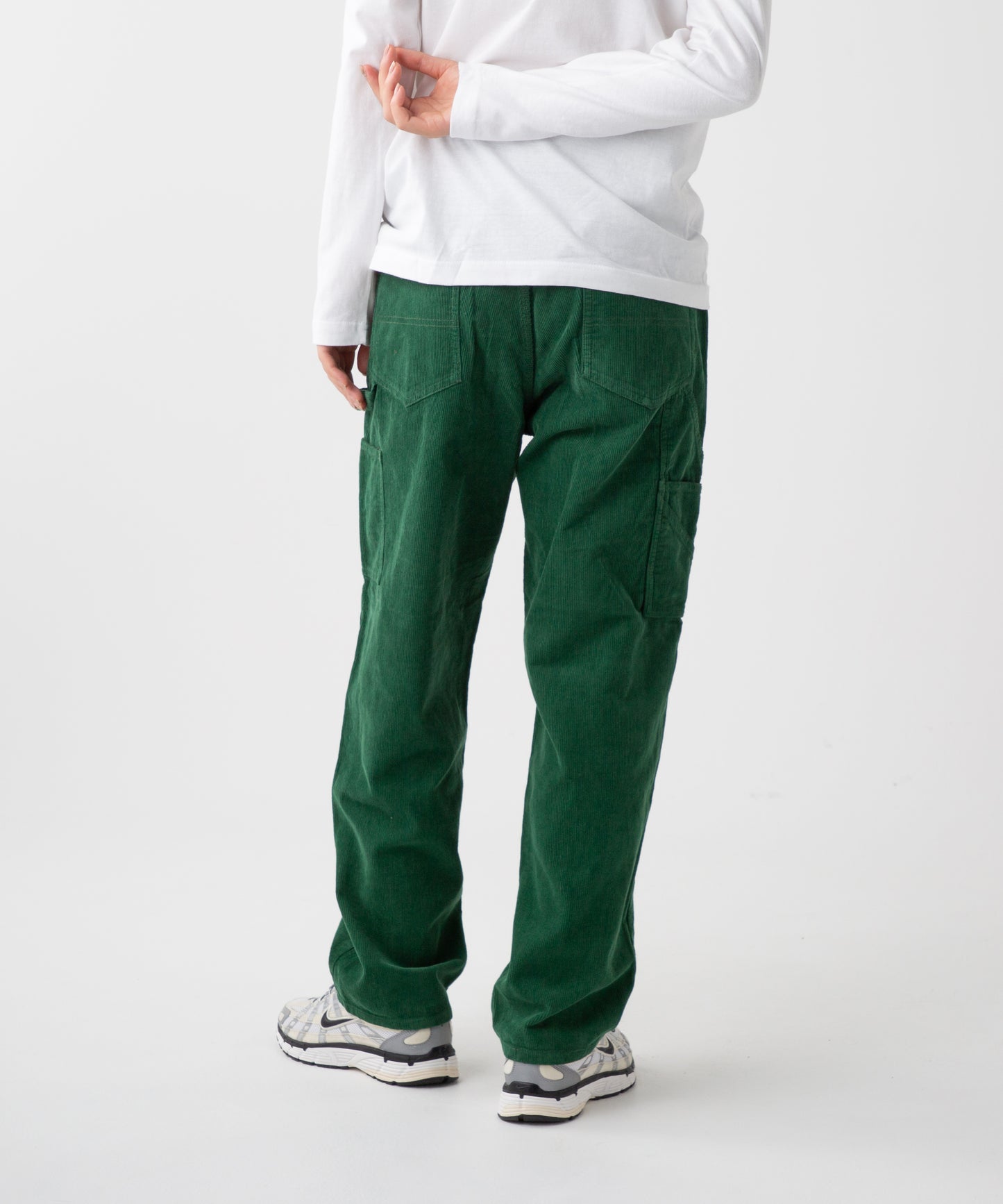 LES HALLES painter / 14W corduroy  [green]