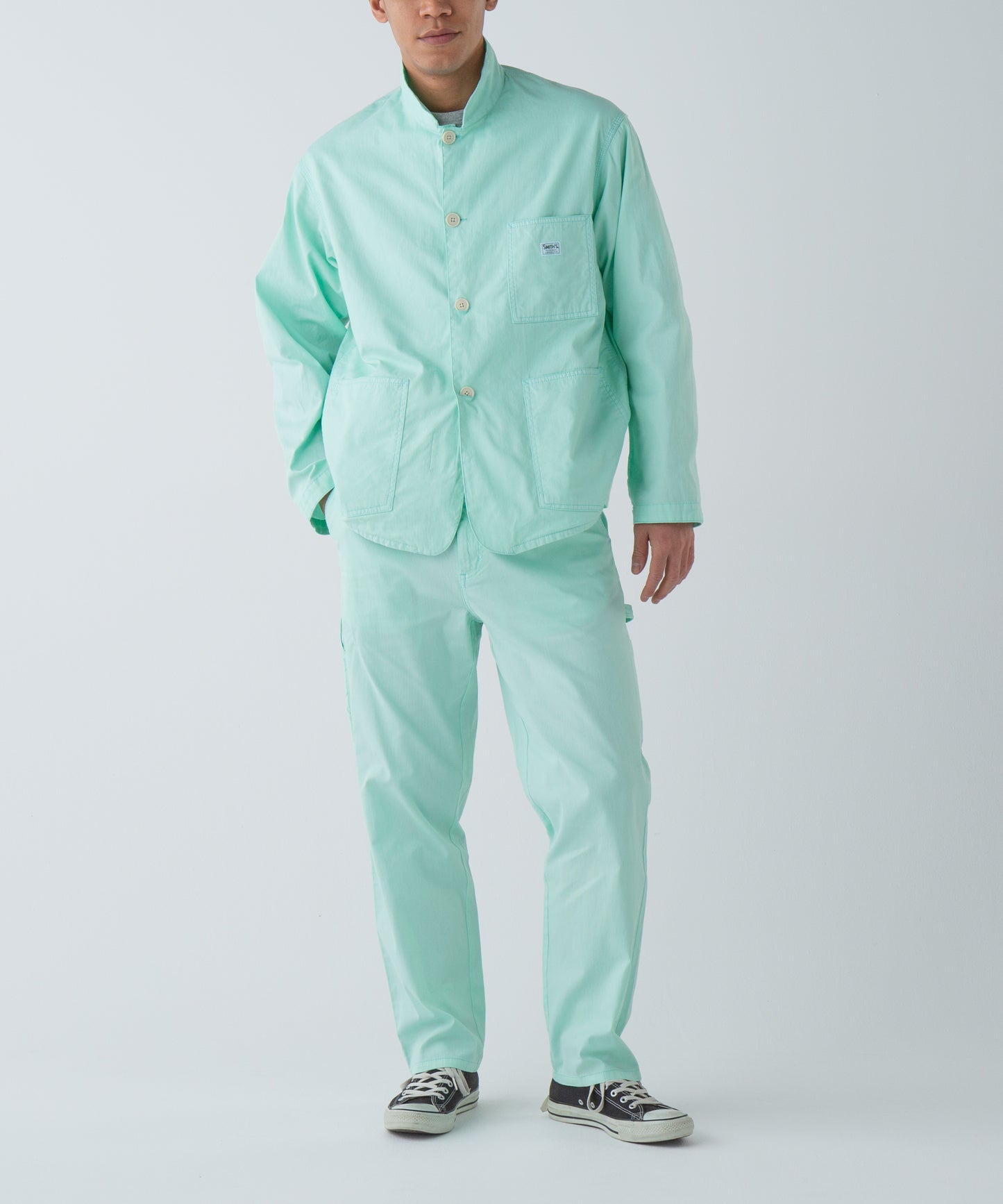 "LES HALLES" jacket / cotton cordlane  [MINT]