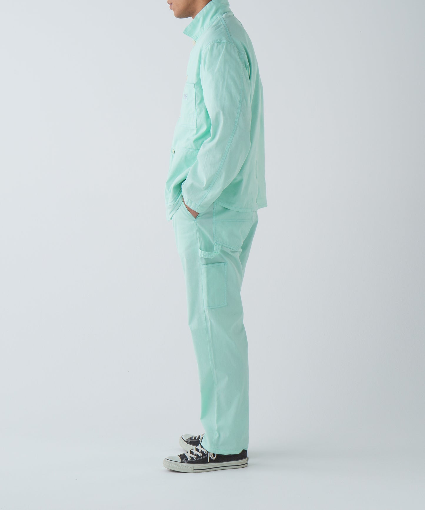 "LES HALLES" jacket / cotton cordlane  [MINT]