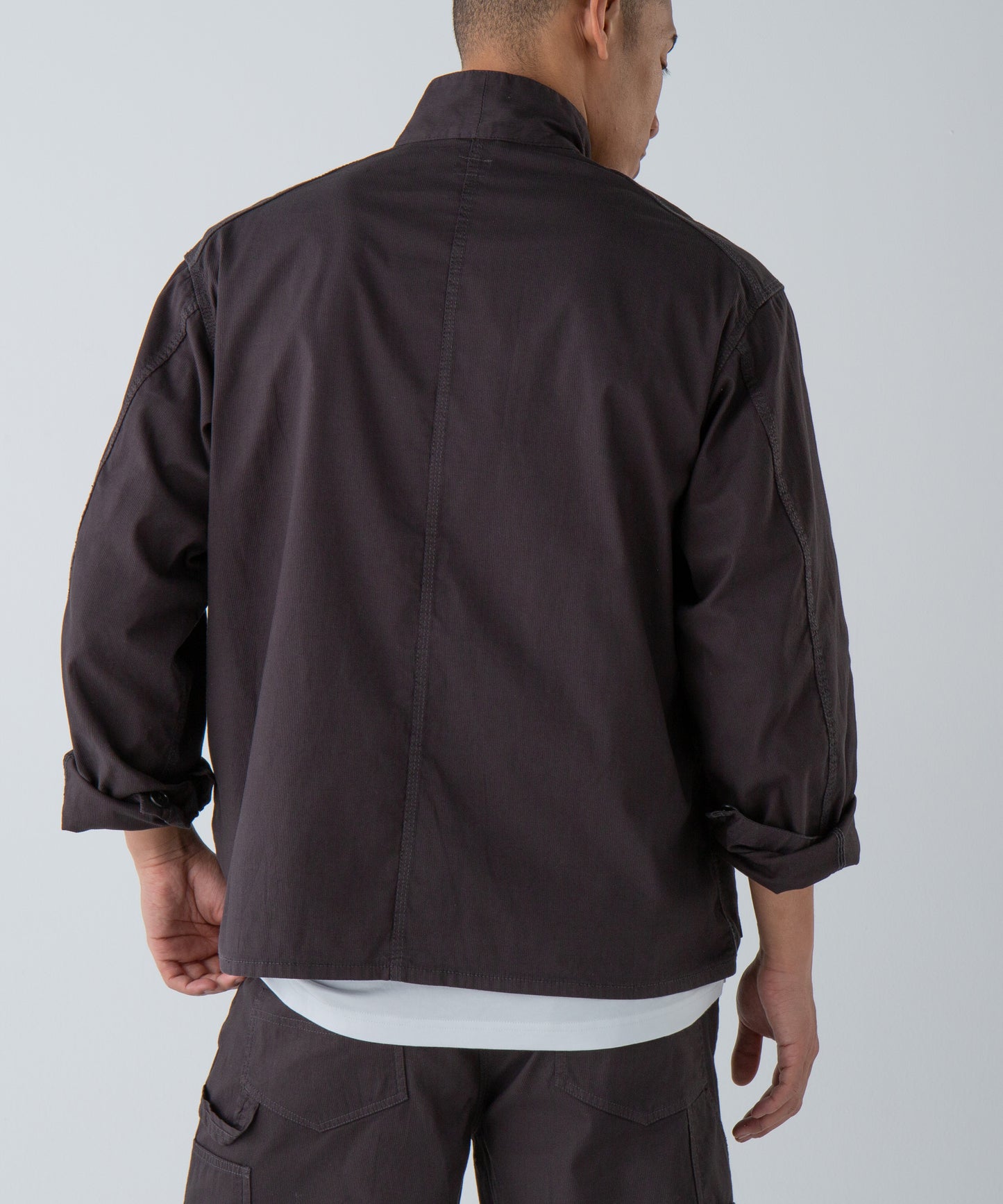 "LES HALLES" jacket / cotton cordlane  [CHARCOAL]