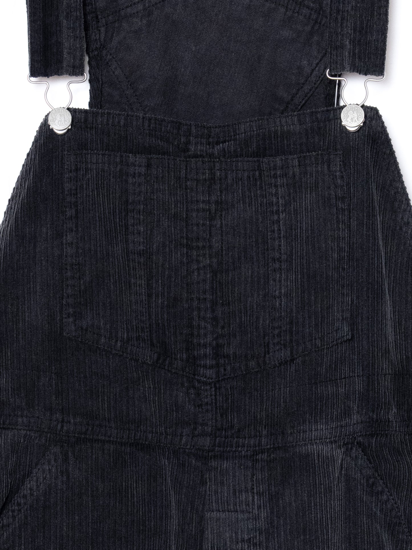 "LES HALLES" overall / uneven cord [NOIR]