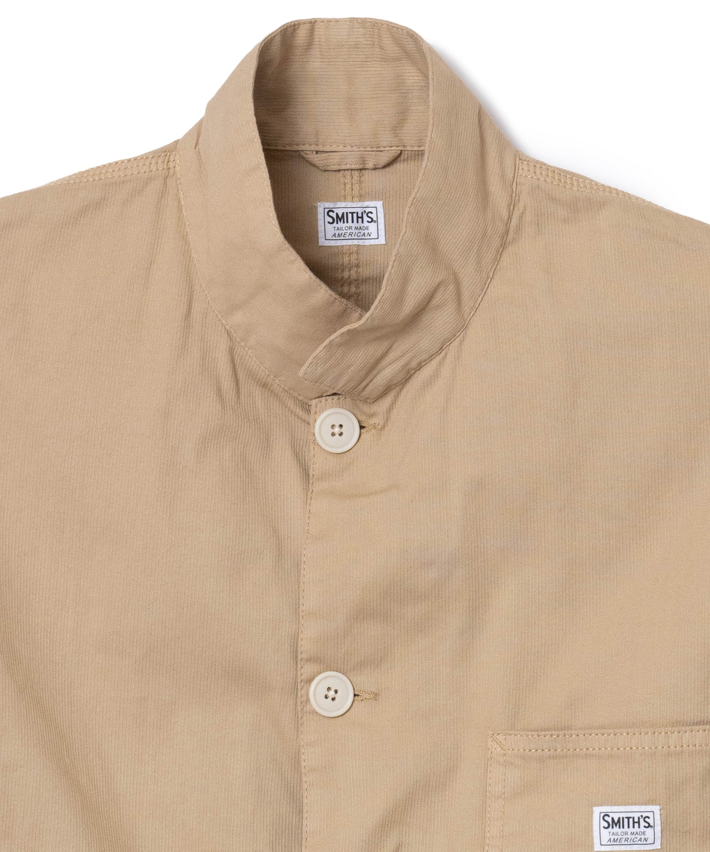 "LES HALLES" jacket / cotton cordlane  [BEIGE]