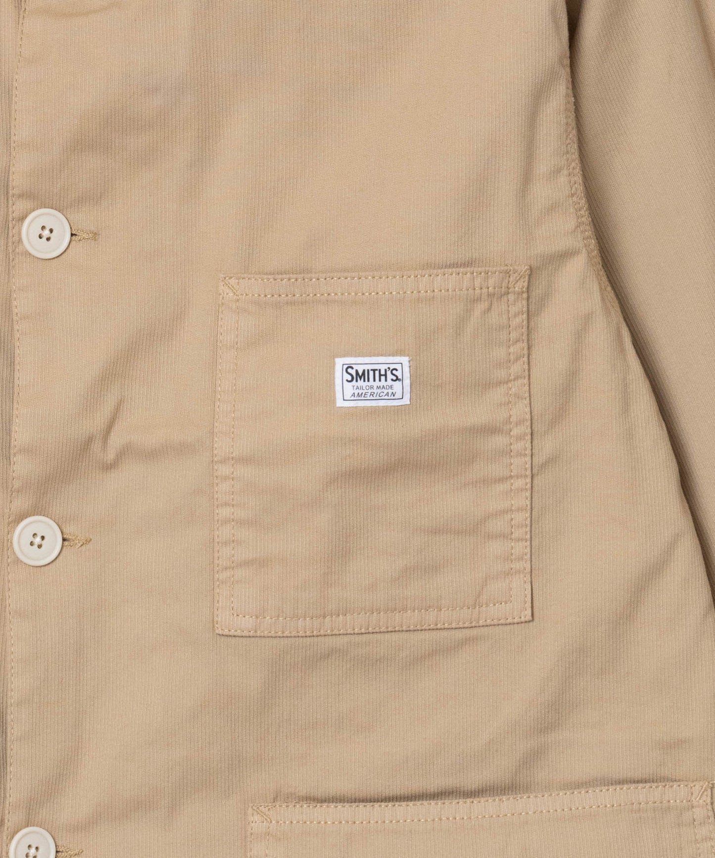 "LES HALLES" jacket / cotton cordlane  [BEIGE]