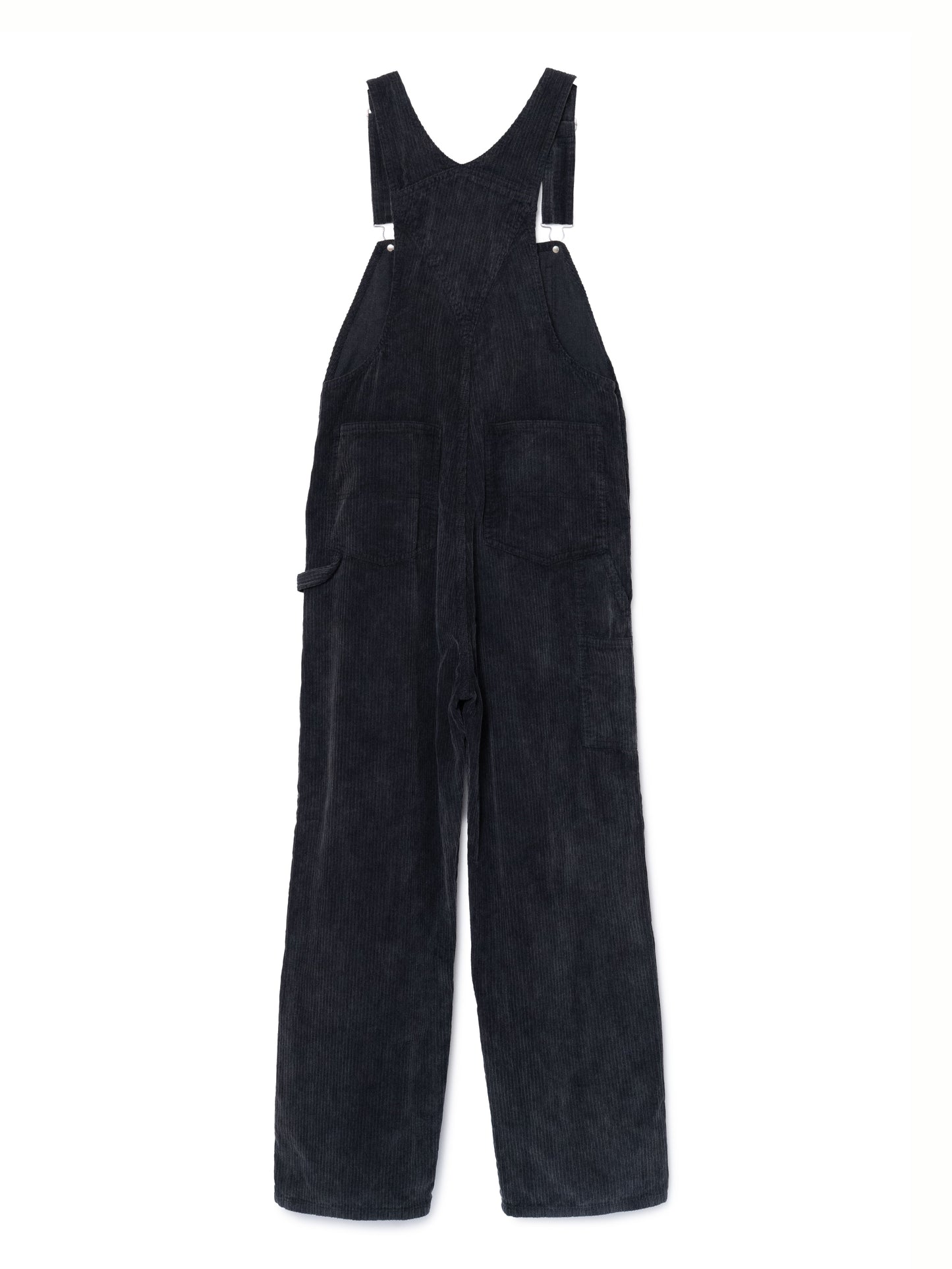 "LES HALLES" overall / uneven cord [NOIR]