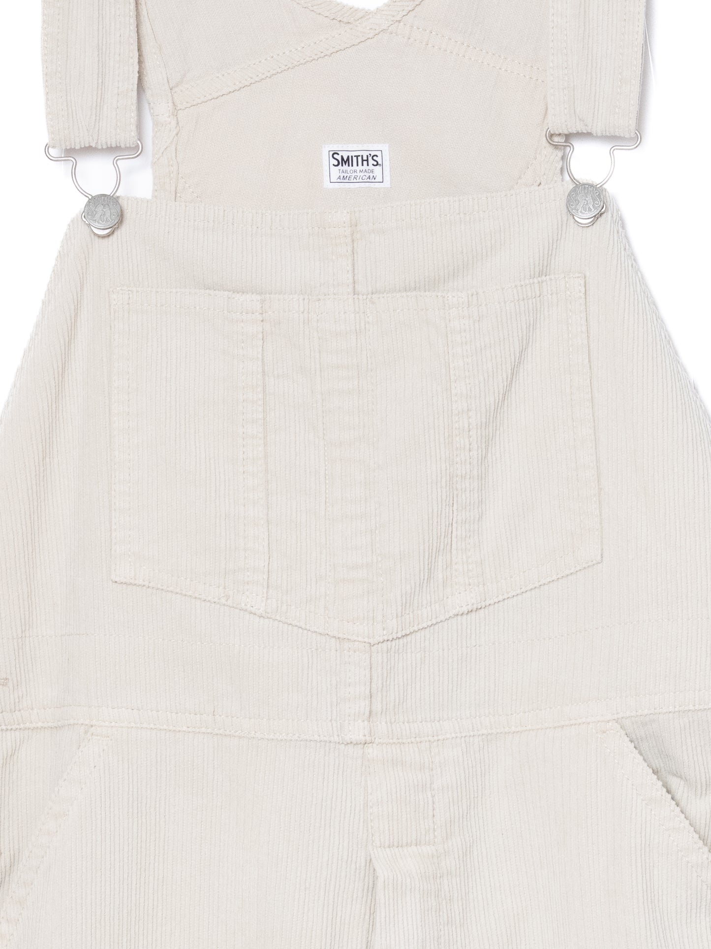 "LES HALLES" overall / uneven cord [STONE]