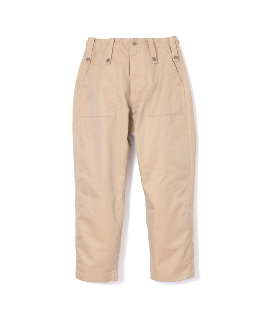 "PORTBELLO" UK baker / irridescent T/C twill [KHAKI]