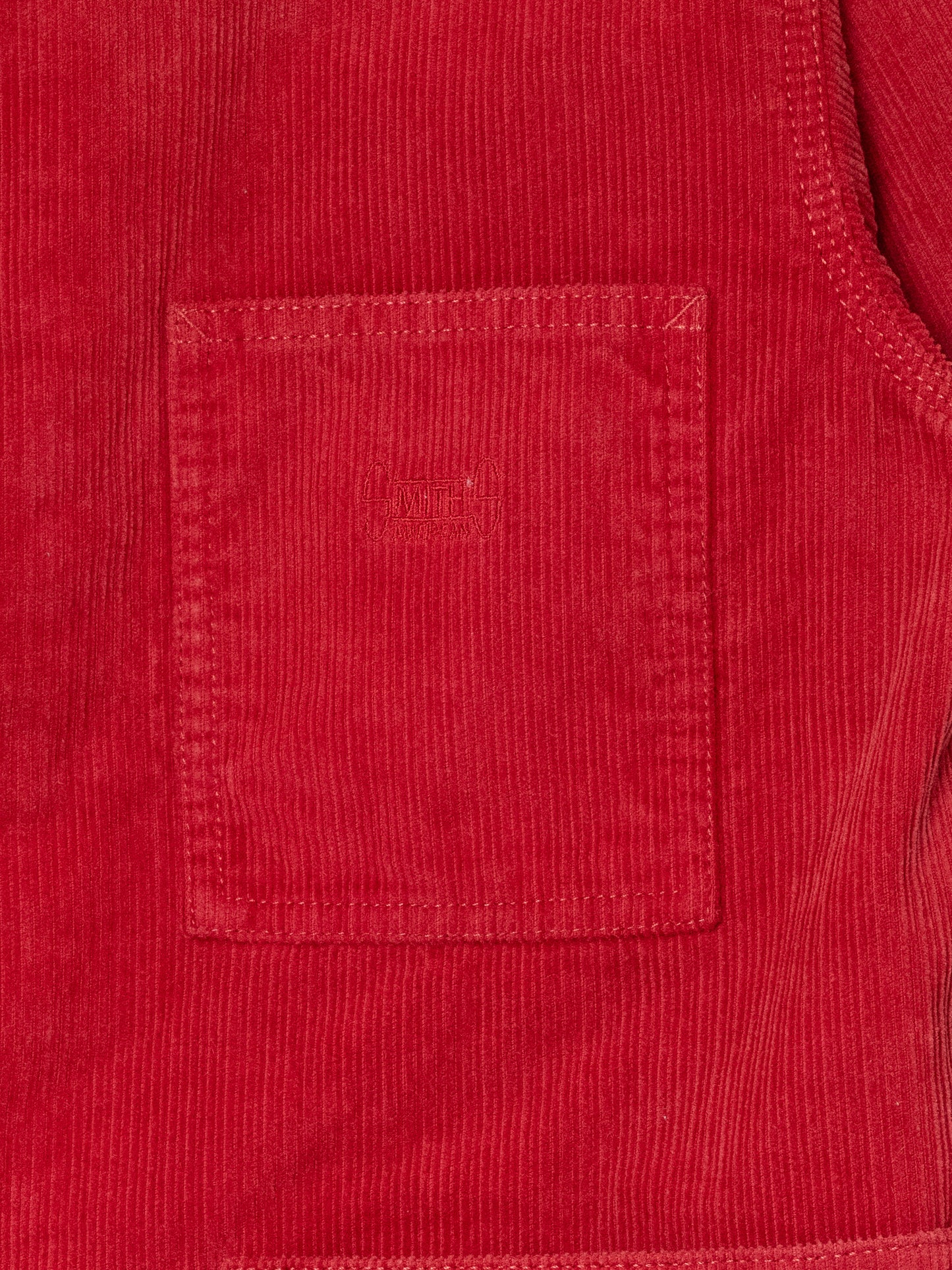 "LES HALLES" jacket /  uneven cord  [RED]
