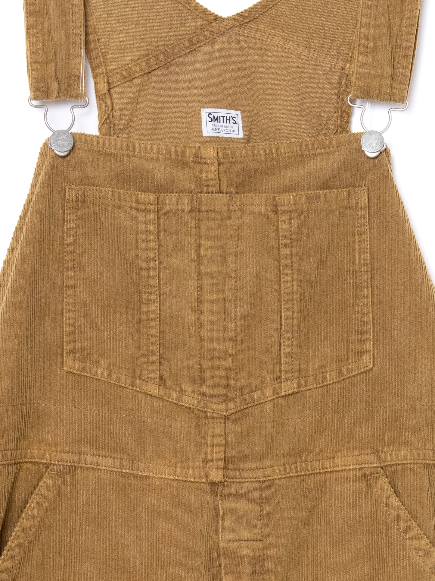 "LES HALLES" overall / uneven cord [MOCHA]