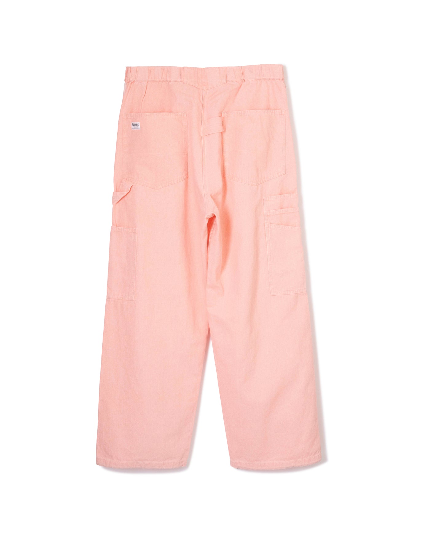 "VENICE" half overalls /coating canvas [PINK]