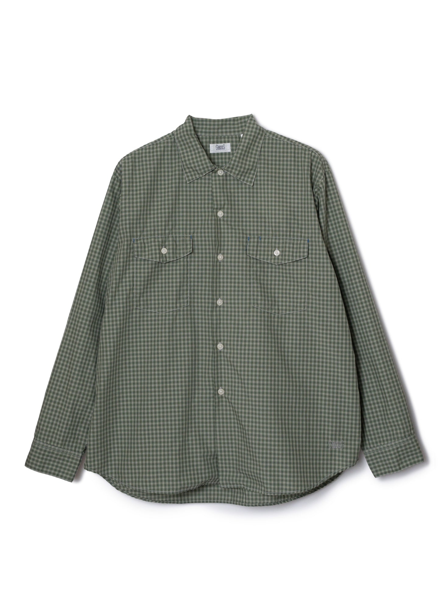 BROOKLYN work shirts  / T/C American plaid [OLIVE]