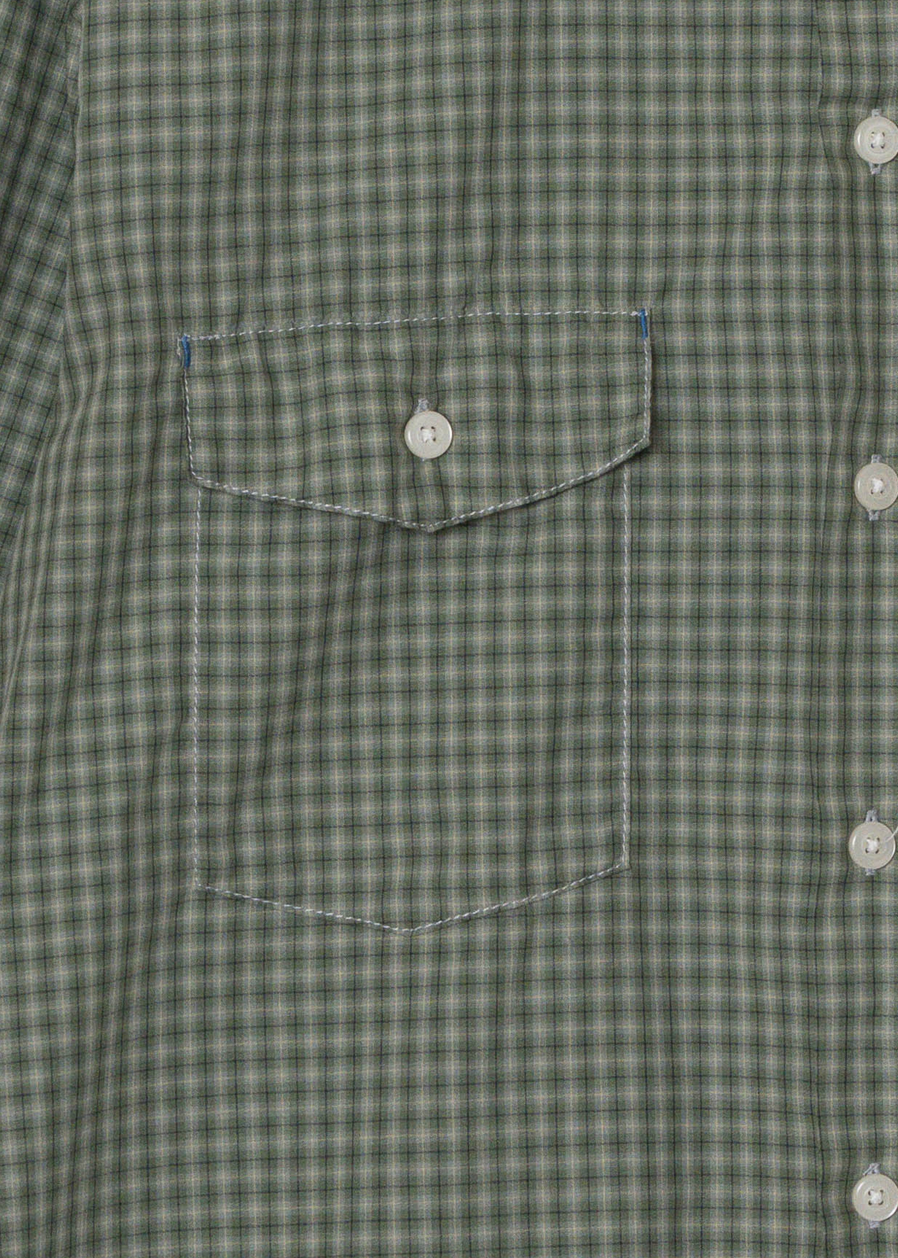 BROOKLYN work shirts / T/C American plaid [OLIVE] – ER smith's