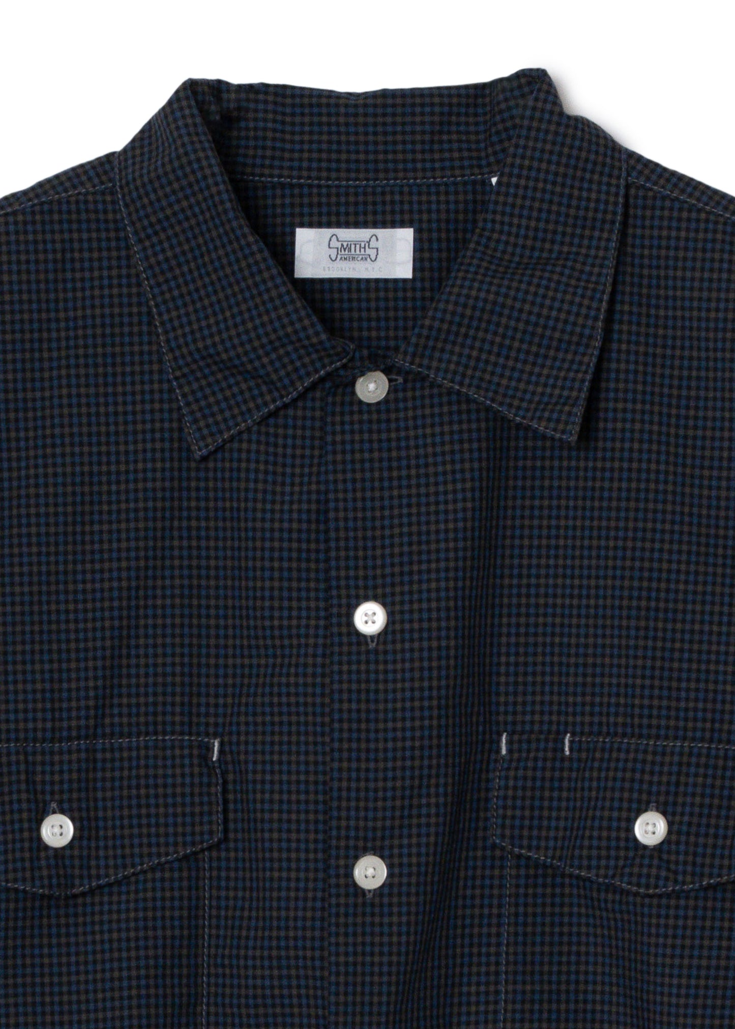 BROOKLYN work shirts  / T/C American plaid [NAVY]