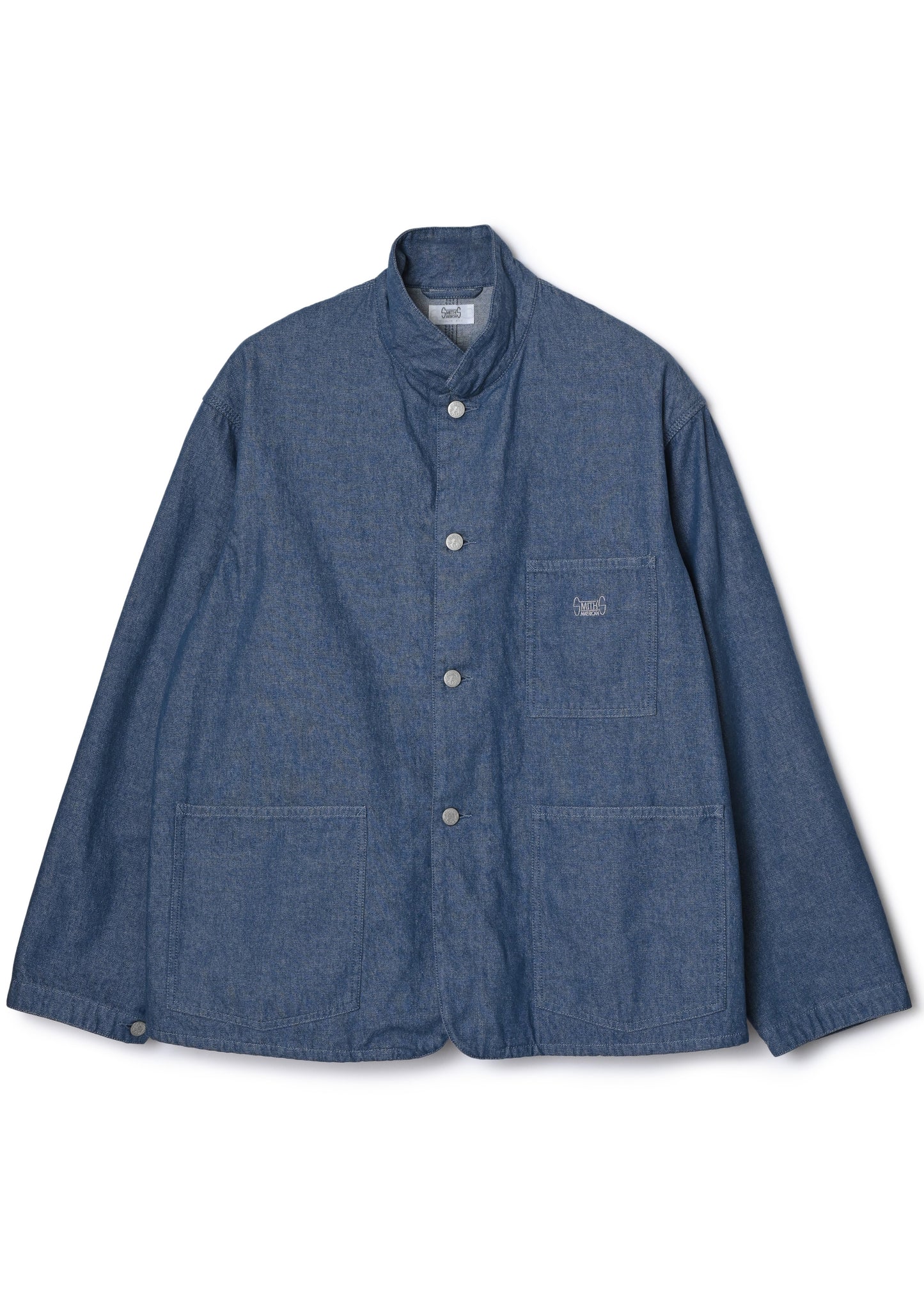 LES HALLES coverall / 10 oz. color denim  [BLUE DENIM]