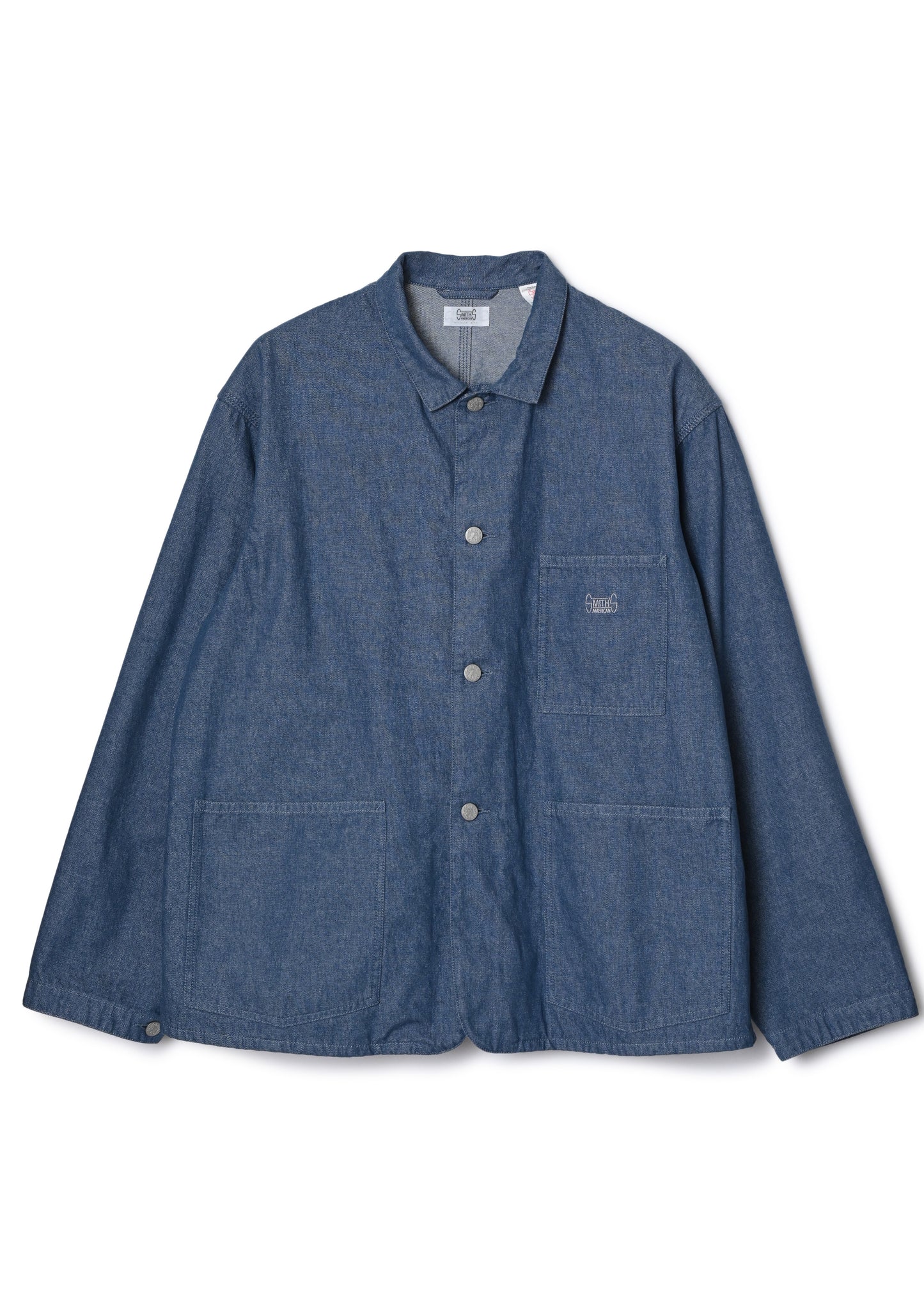 LES HALLES coverall / 10 oz. color denim  [BLUE DENIM]