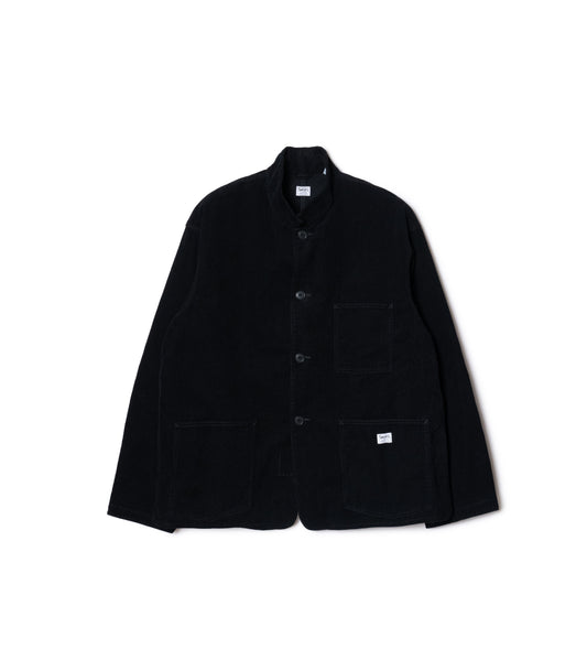 LES HALLES chore jacket / 14W corduroy  [noir]