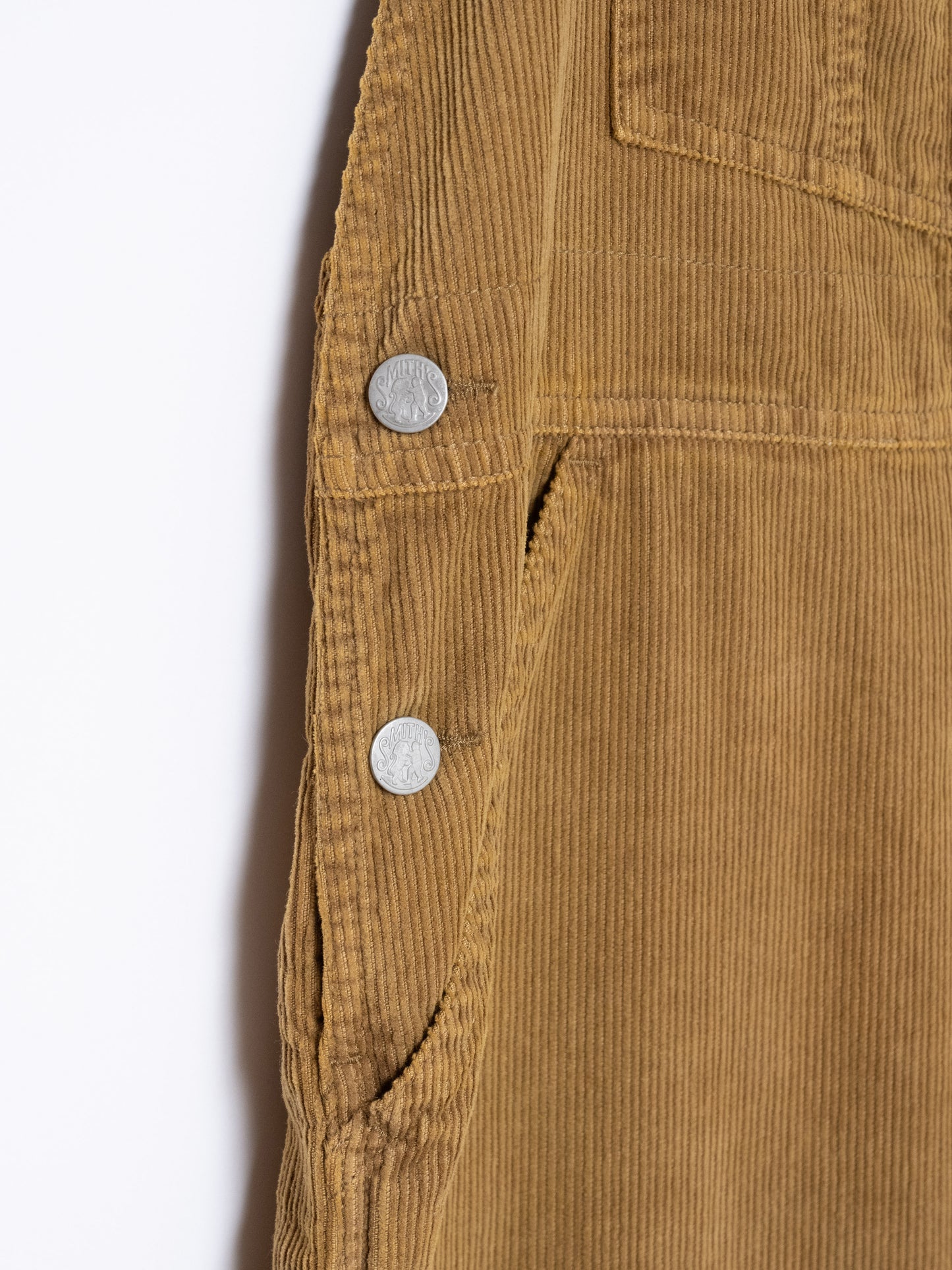 "LES HALLES" overall / uneven cord [MOCHA]