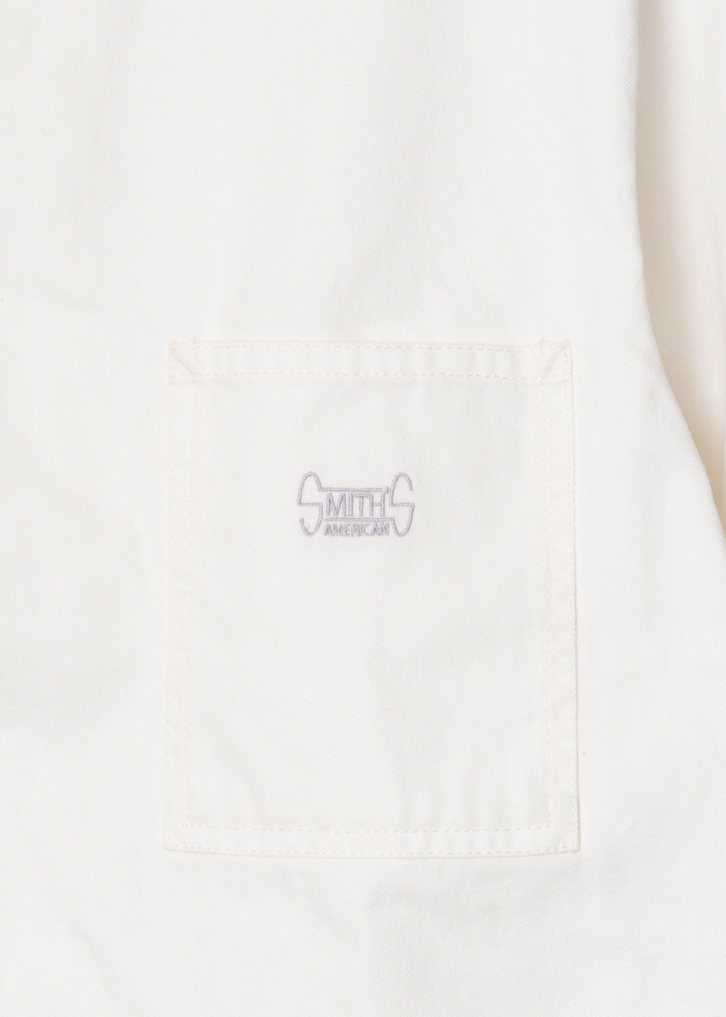 LES HALLES coverall / 10 oz. color denim  [WHITE DENIM]