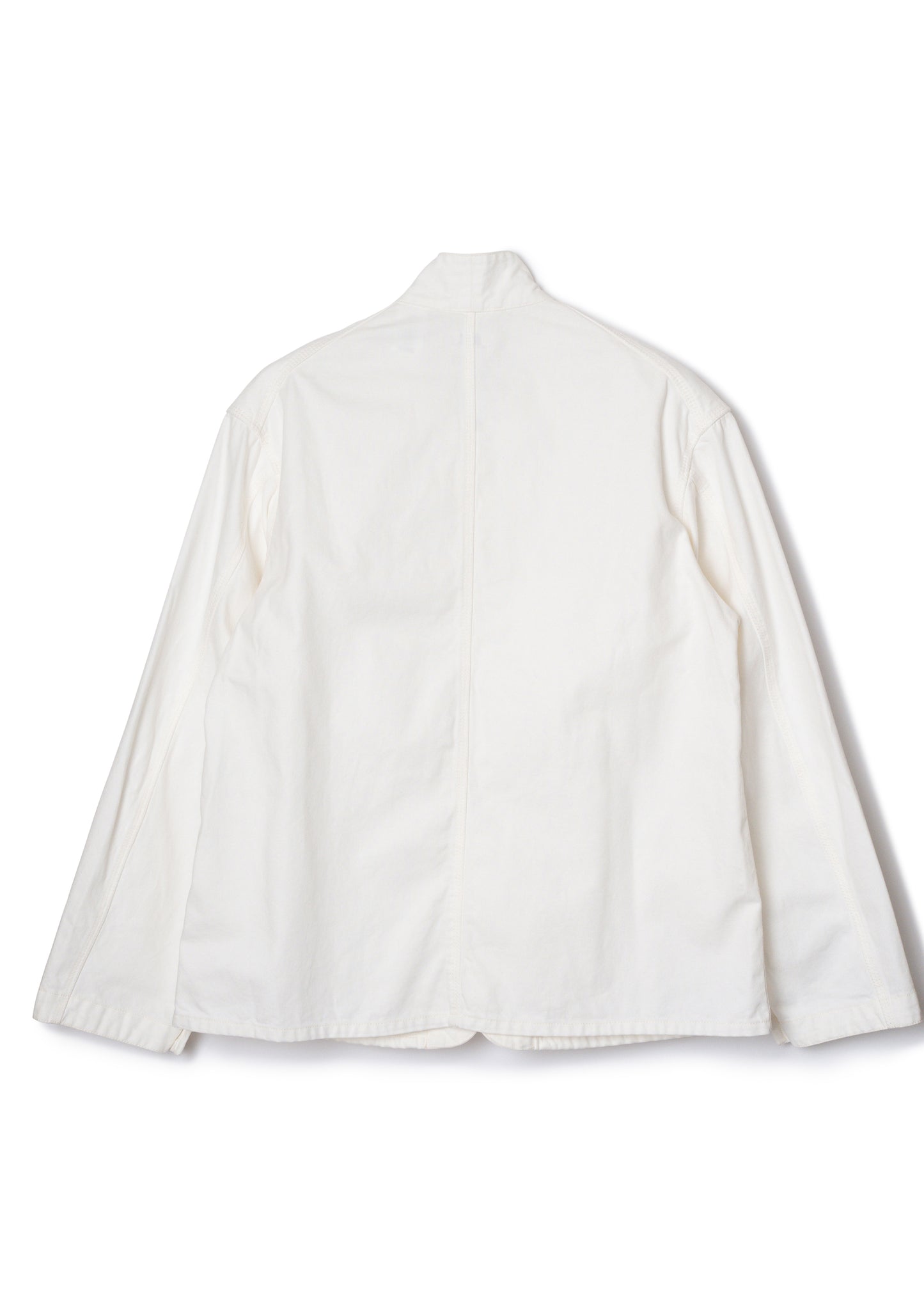 LES HALLES coverall / 10 oz. color denim  [WHITE DENIM]